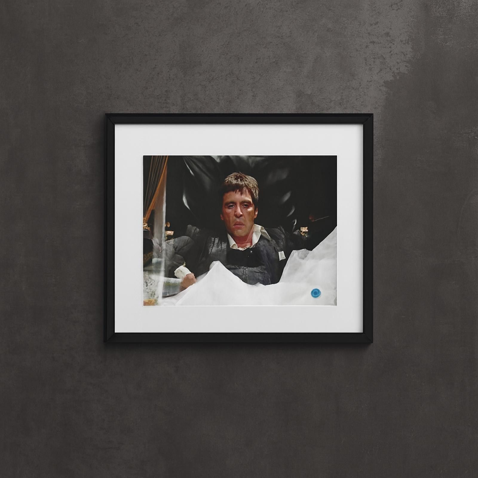 Other Al Pacino "Scarface" autographed 8x10 photo COA W/Frame Size ONE SIZE - 1 Thumbnail