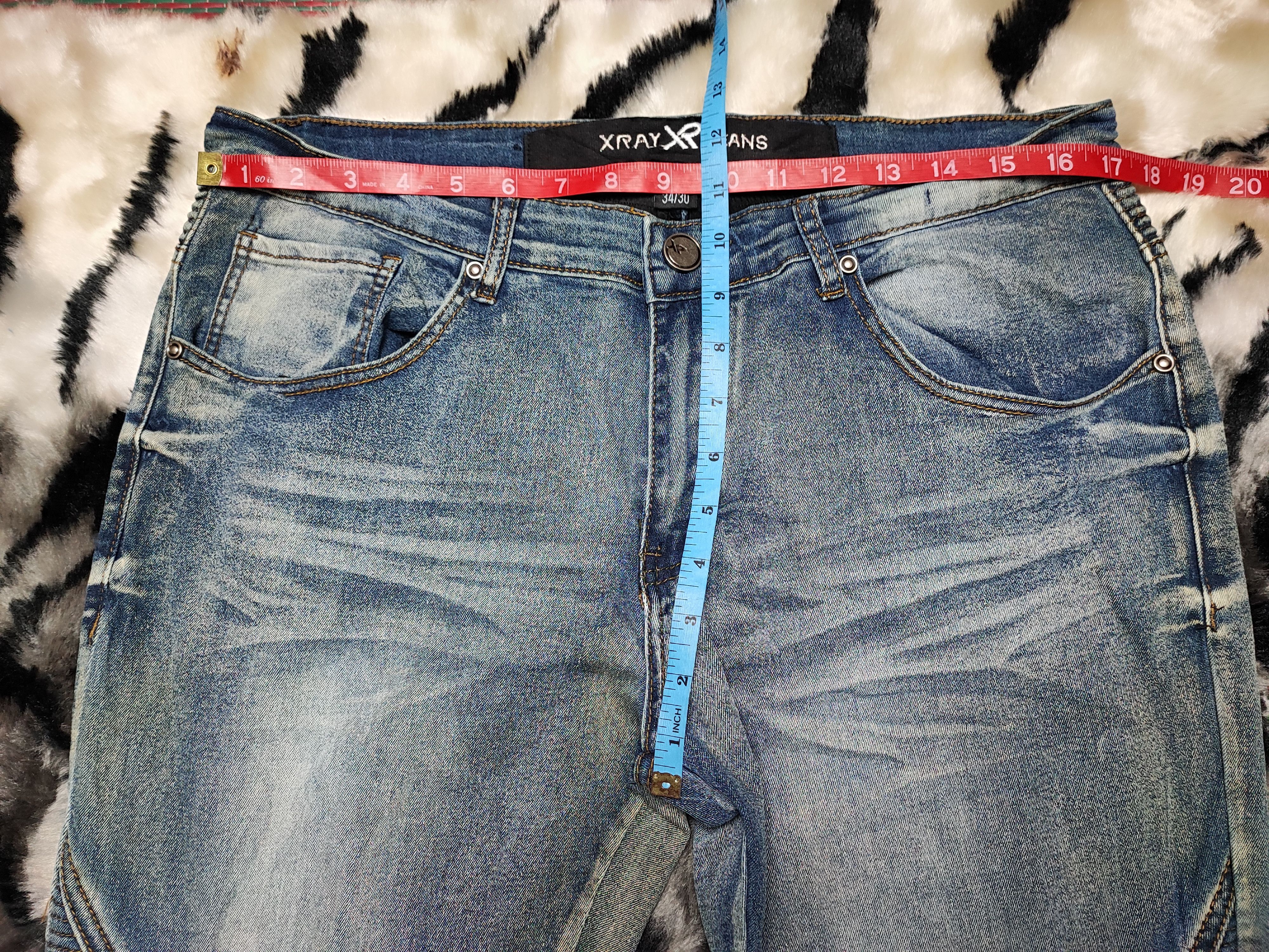Kapital × Xray Footwear DOUBLE KNEE RIDE JEANS by X Ray Size US 34 / EU 50 - 5 Thumbnail