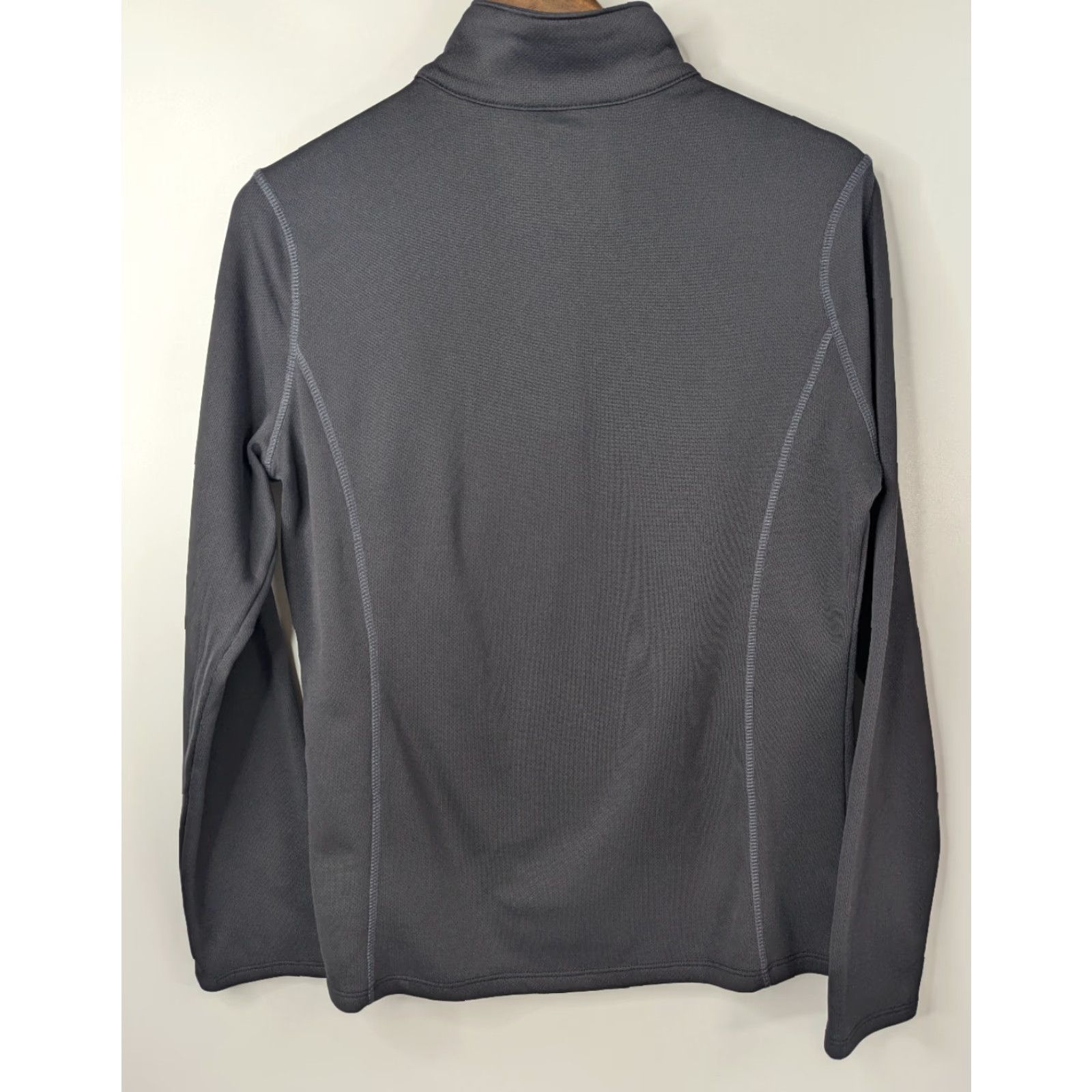 Spyder Spyder Women's L 1/4 Zip Jacket Base Layer Top Black 100% Polyester Lightweight Zipper Regular Long Sleeve Crew Neck Sports Outdoor Travel Casual Size L / US 10 / IT 46 - 4 Thumbnail