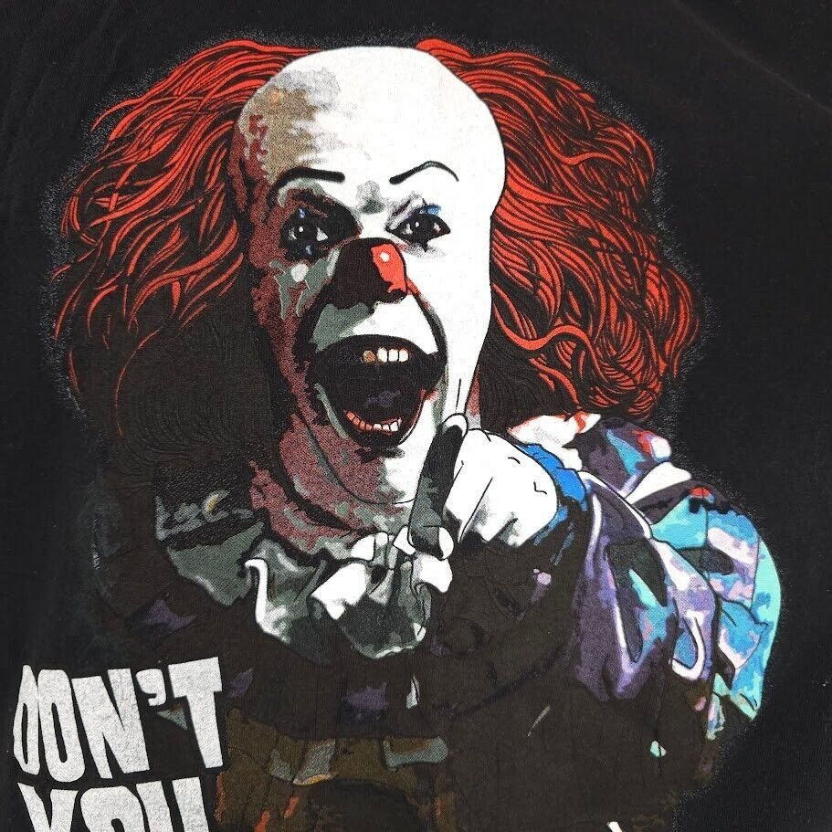 Other IT Movie T Shirt Mens Size Large Black Pennywise Balloon Size US L / EU 52-54 / 3 - 2 Thumbnail