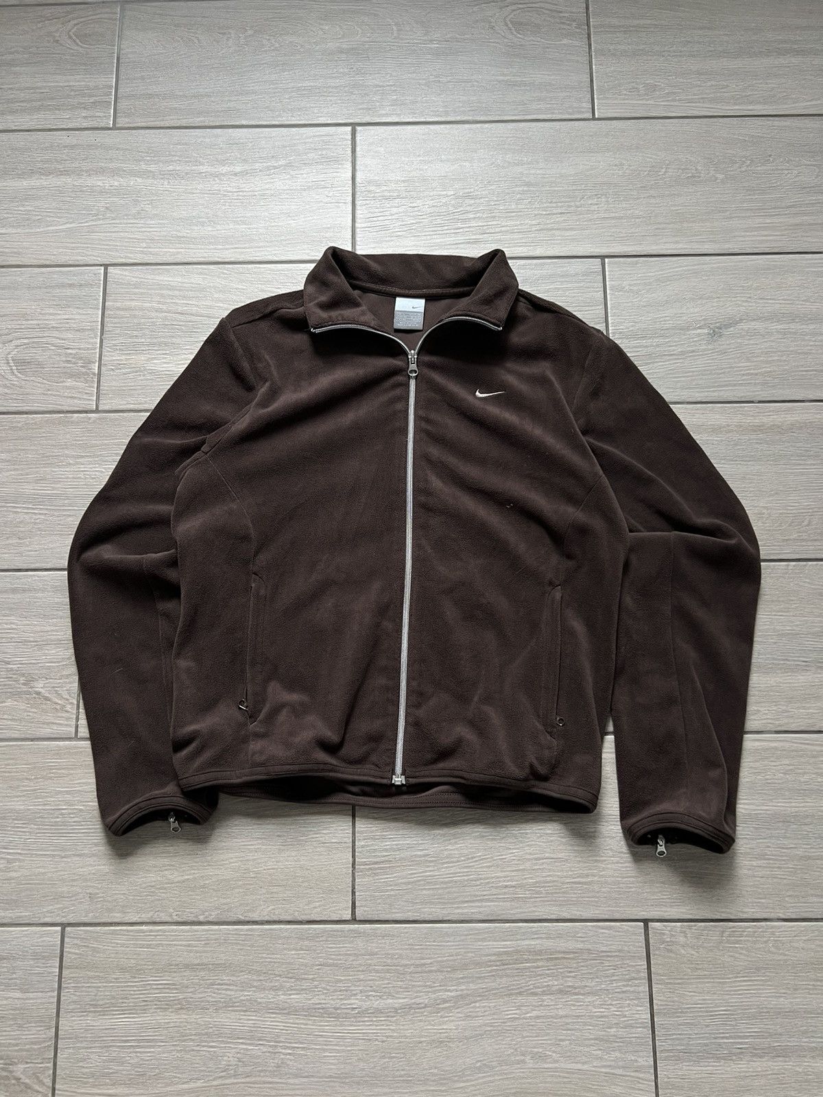 Nike Nike Vintage Fleece Brown 🤎 Mini Logo Size XL / US 12-14 / IT 48-50 - 2 Thumbnail