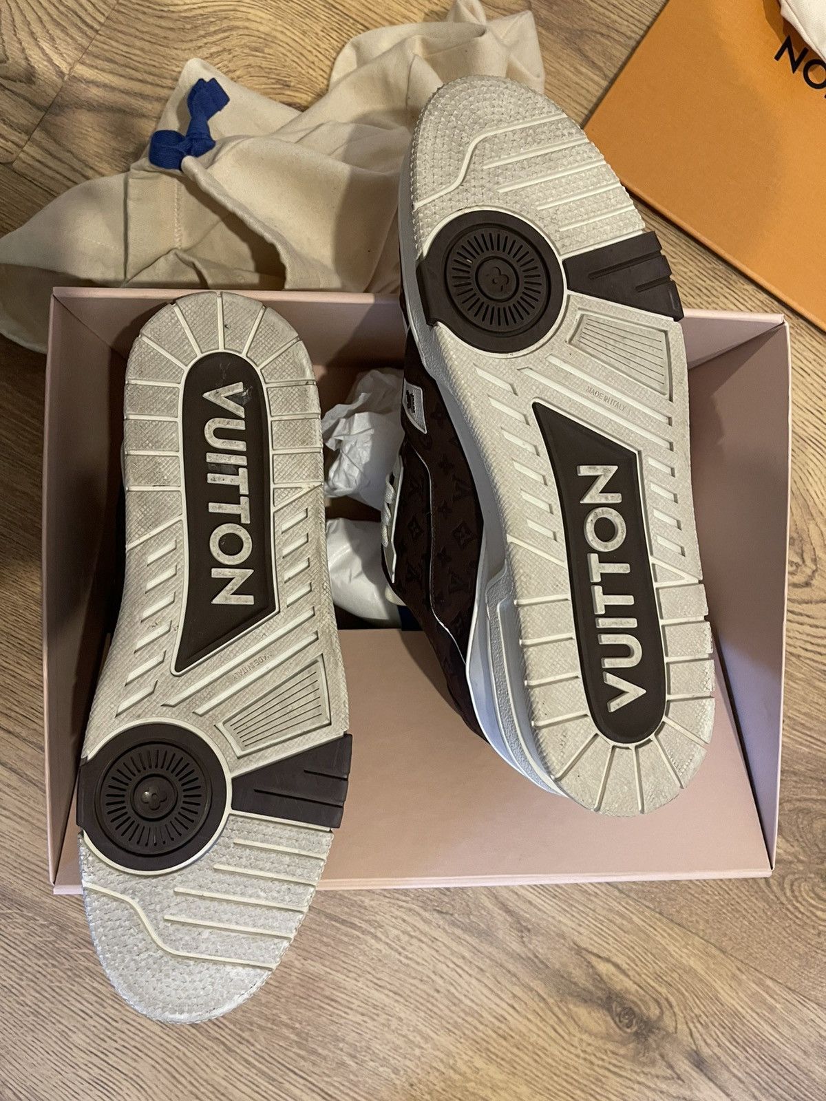 Louis Vuitton Louis Vuitton X Tyler The Creator LV trainers Size US 10.5 / EU 43-44 - 7 Thumbnail