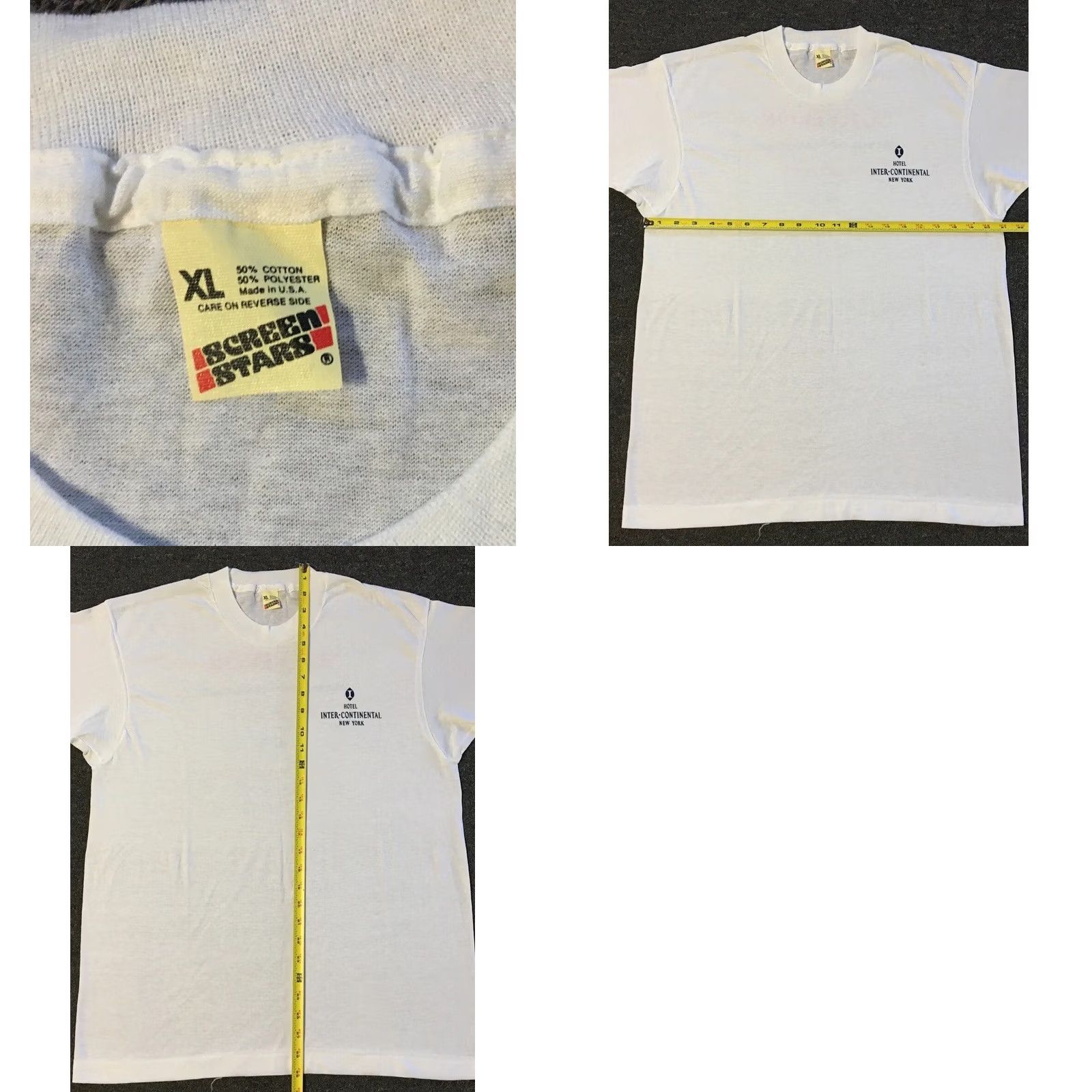 Vintage VINTAGE Democratic Convention NYC Survivor Shirt L White Single Stitch Men T-Shirt 90s Politics Government Funny Opps 80s 90s Licensed Graphic Tee Size US L / EU 52-54 / 3 - 8 Thumbnail