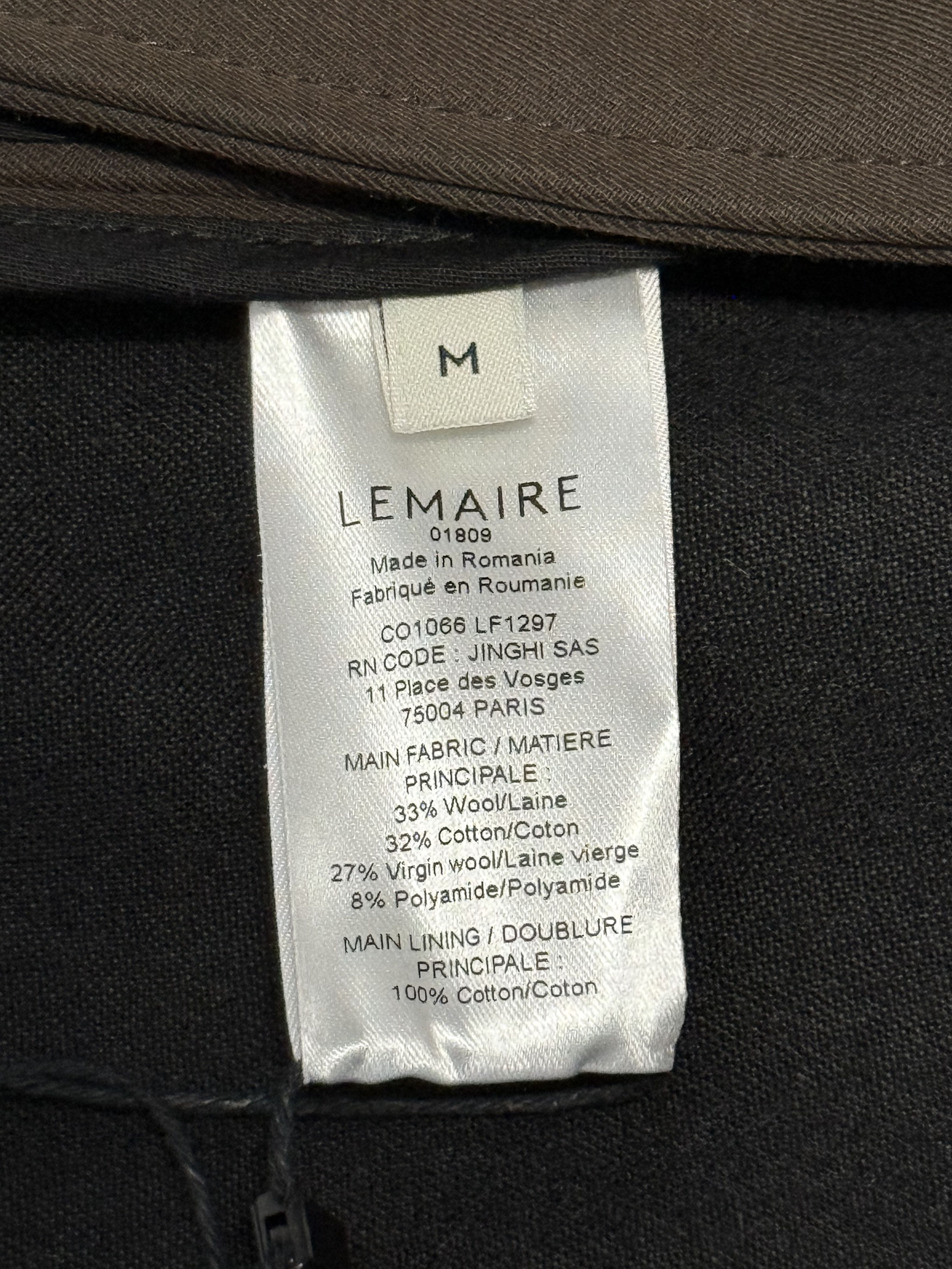 Lemaire FW24 Lemaire Car Coat - Espresso Size US M / EU 48-50 / 2 - 14 Thumbnail