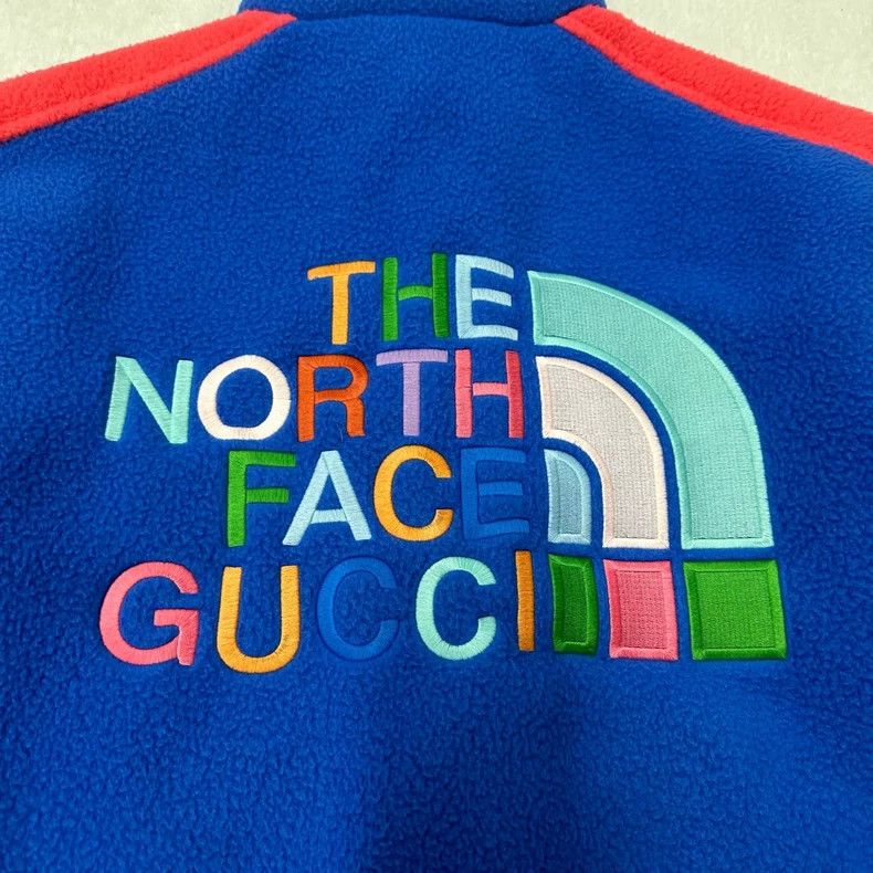 Gucci Gucci TNF Gucci North Co-branded Large logo color-blocked f Size US M / EU 48-50 / 2 - 4 Thumbnail