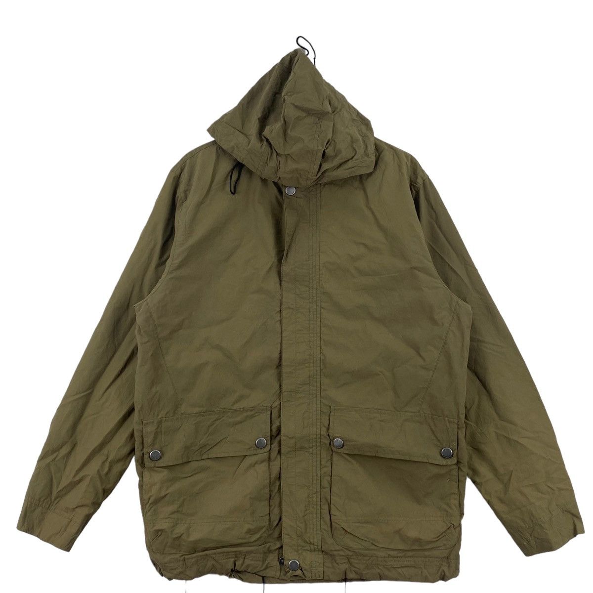 Other CALAMAR Water Protection Khaki Hooded Parka Long Jacket Size US L / EU 52-54 / 3 - 1 Thumbnail