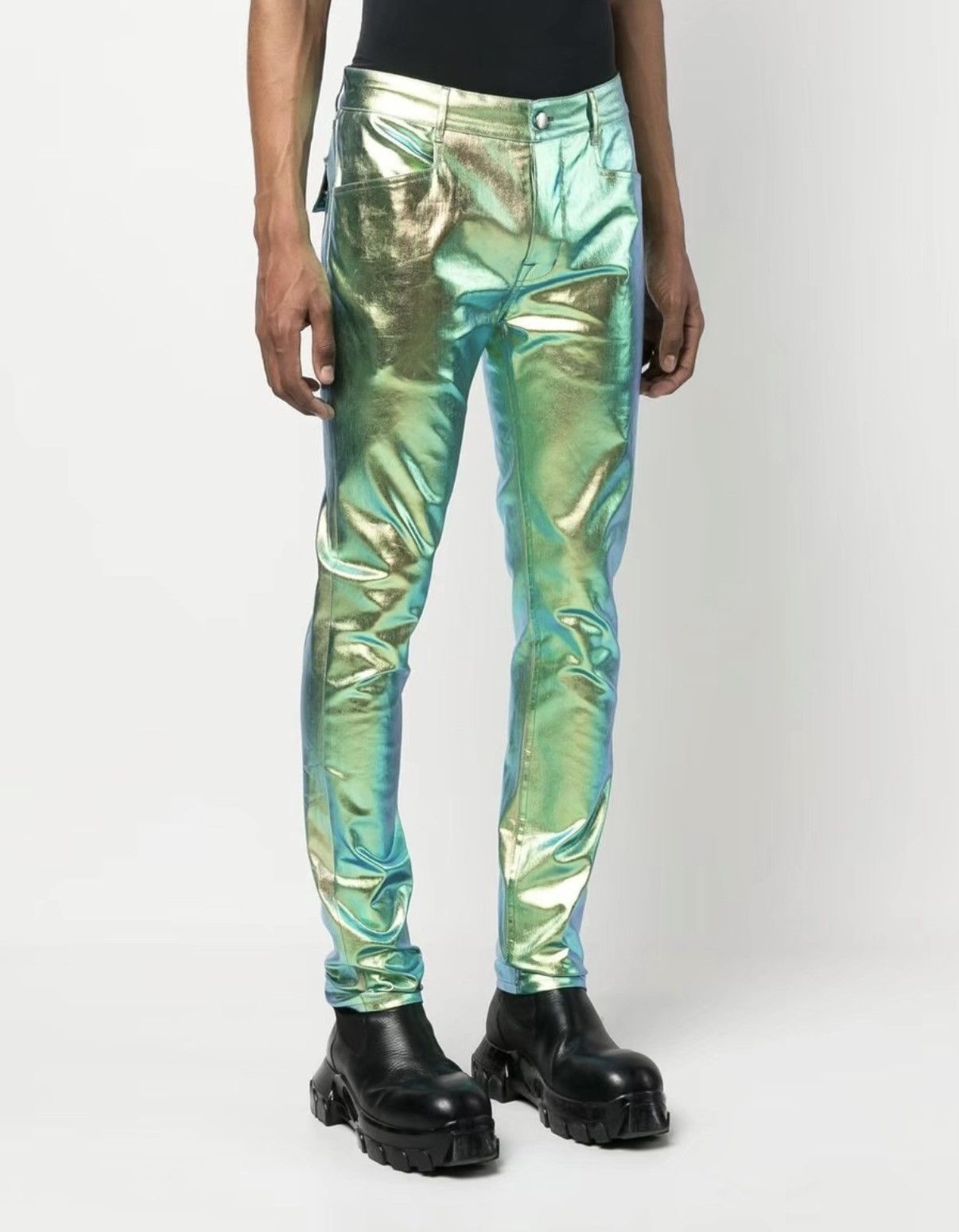 Rick Owens Rick Owens Laser-Cut Trousers Size US 36 / EU 52 - 5 Thumbnail