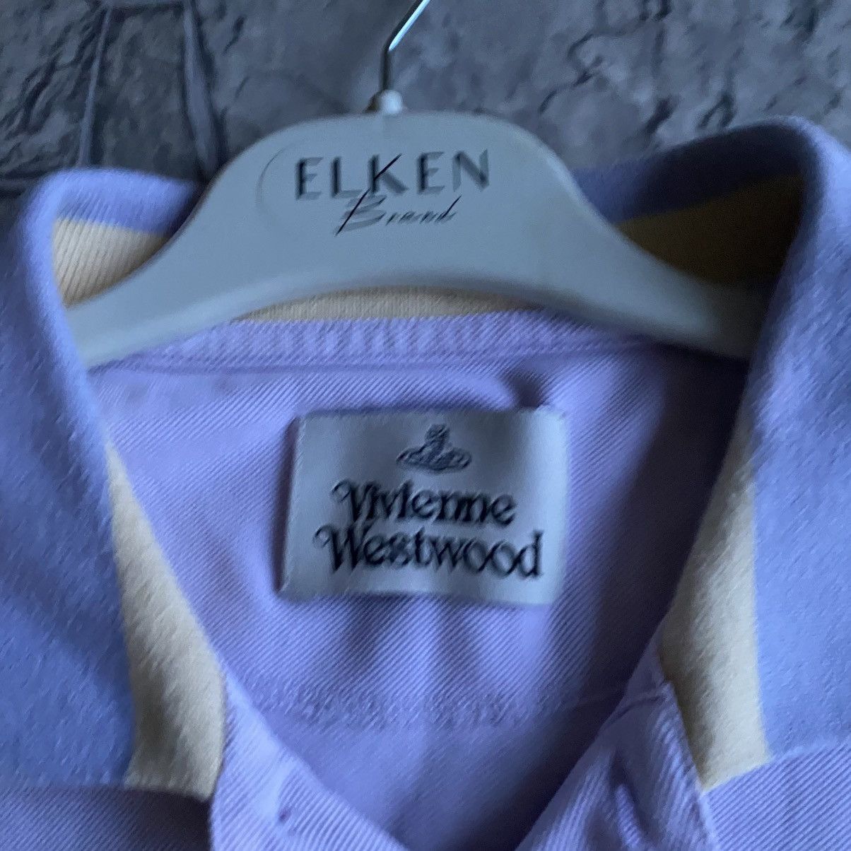 Vivienne Westwood Vivienne Westwood Polo T-Shirt Vintage Small Orb Logo Luxury Size US XL / EU 56 / 4 - 11 Thumbnail