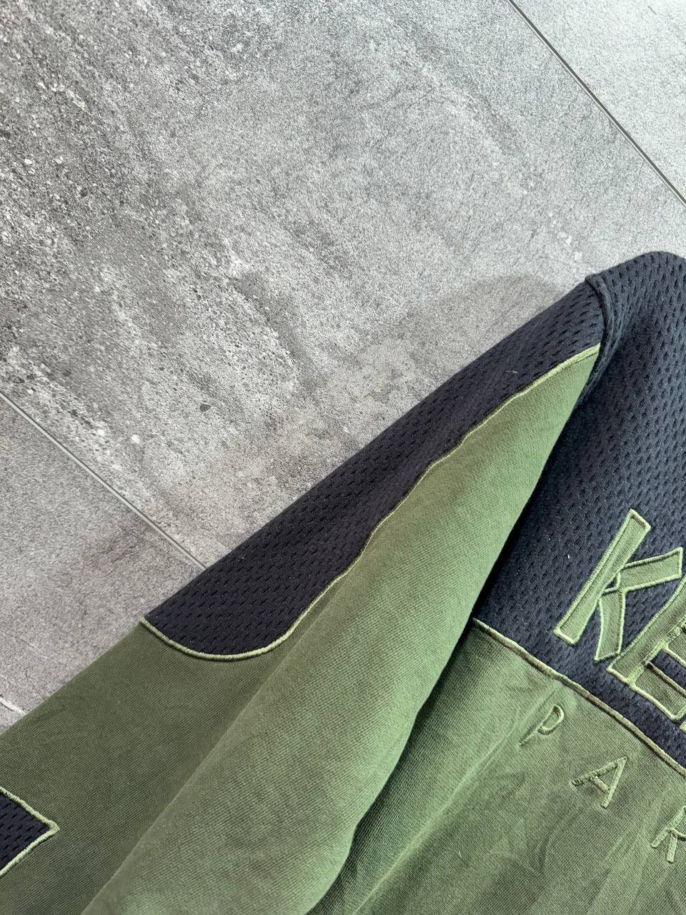 Kenzo KENZO Logo embroidery army green sweatshirt Size US XS / EU 42 / 0 - 3 Thumbnail