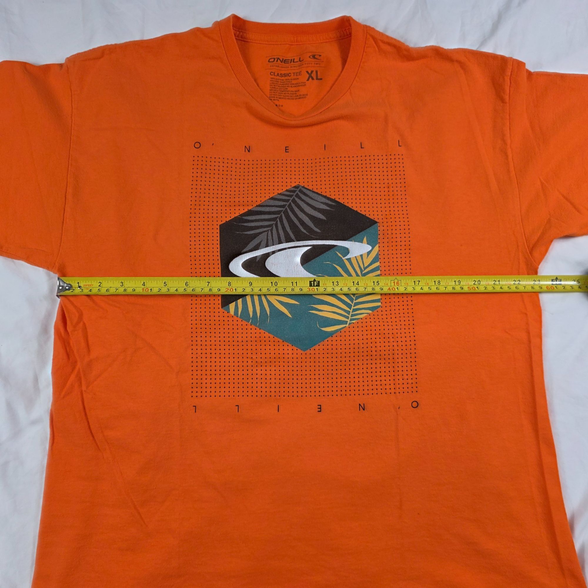 O'Neill O'Neill Passtime Mens Size XL Orange Shirt Short Sleeve Casu Size US XL / EU 56 / 4 - 5 Thumbnail