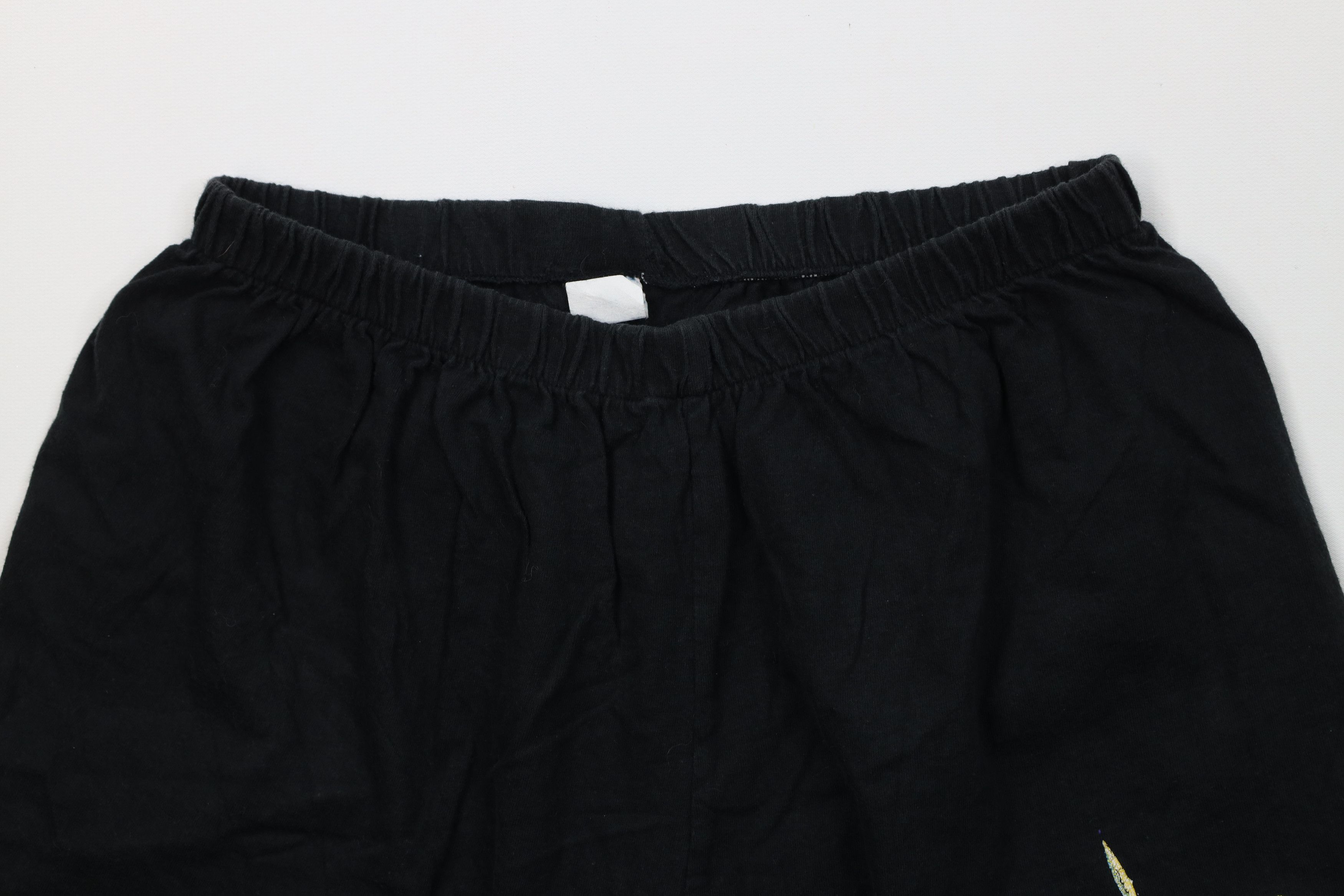 Vintage Vintage 90s Streetwear Indian Horse Nature Shorts Black USA Size 24" / US 00 / IT 34 - 2 Thumbnail
