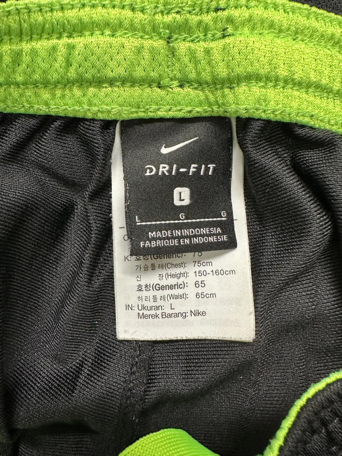 Nike Nike Dri-FIT Black and Neon Green Track Jacket Size L Size US L / EU 52-54 / 3 - 6 Thumbnail