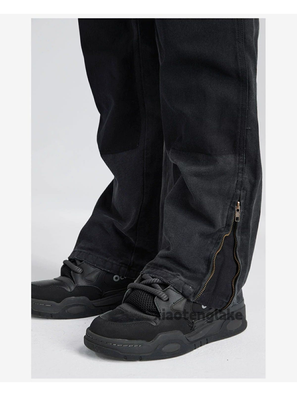 Jean × Vintage zipper utility outdoor loose baggy carpenter jeans Size US 34 / EU 50 - 8 Thumbnail
