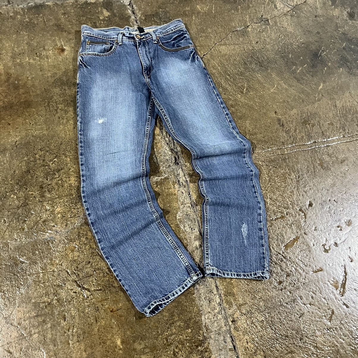 Affliction × Southpole × Vintage Crazy Vintage Y2K Affliction Style Grunge Embroidered Jeans Size US 30 / EU 46 - 6 Thumbnail
