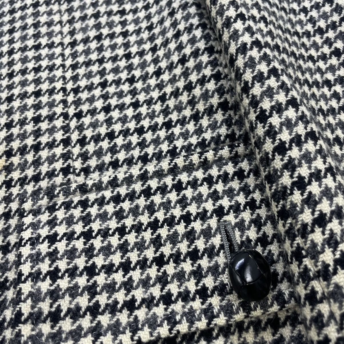 Burberry × Vintage Vintage Burberrys Checked Black And White Wool Jacket Size US M / EU 48-50 / 2 - 5 Thumbnail