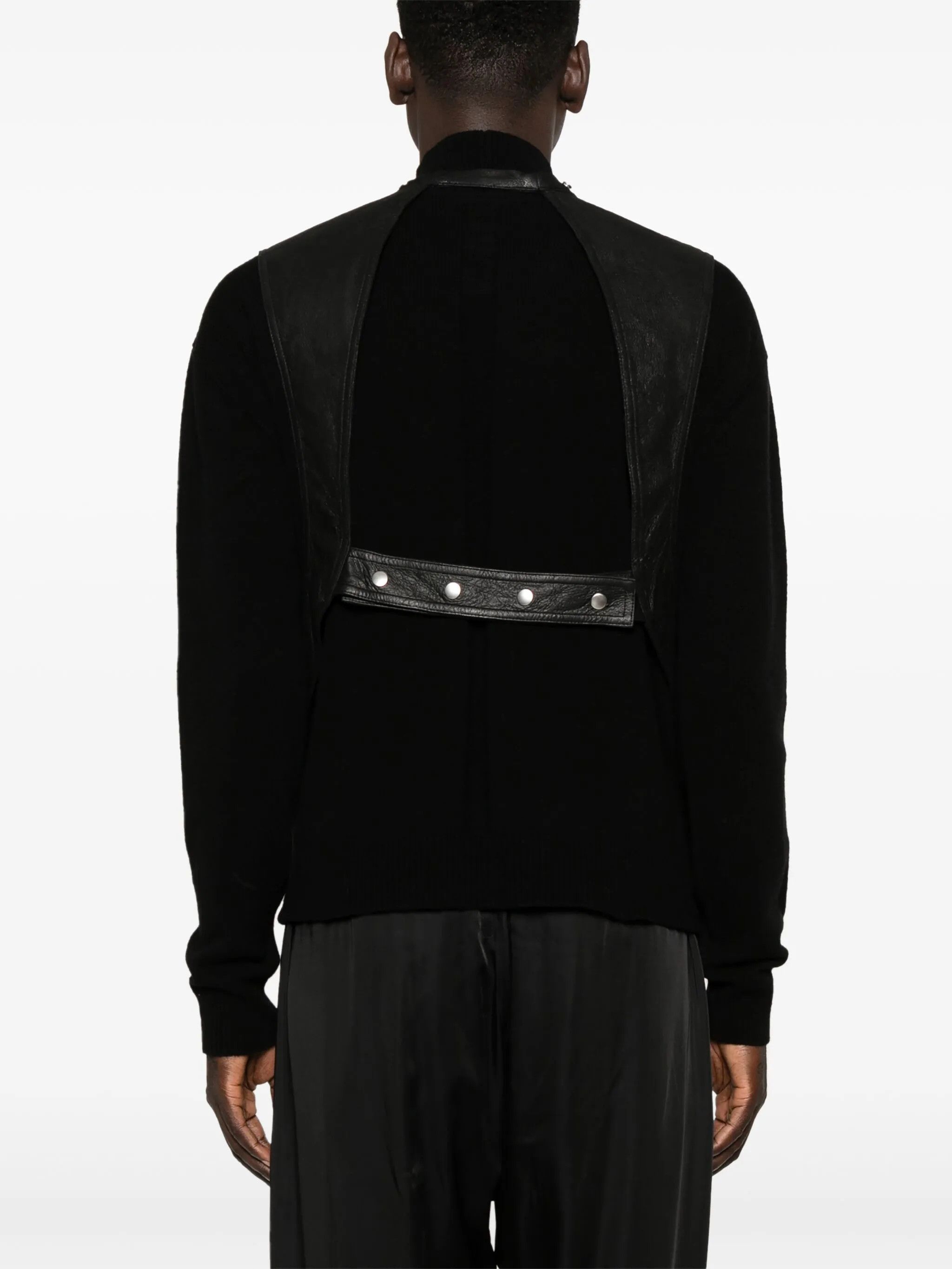 Rick Owens EU50 Zip Blistered Lamb Leather Cargo Vest FW24 Porterville Size US M / EU 48-50 / 2 - 17 Thumbnail