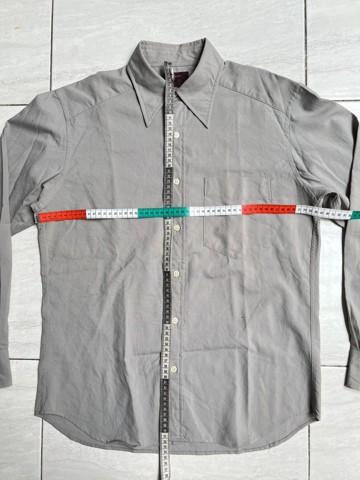 Yohji Yamamoto A.A.R Yohji Yamamoto Durban Grey Shirt Size US M / EU 48-50 / 2 - 2 Thumbnail