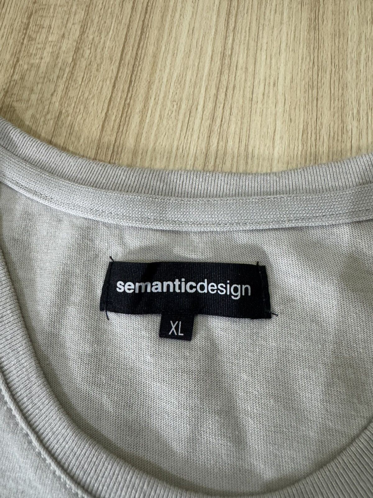 semanticdesign SEMANTIC DESIGN BY THE WAY T SHIRT Size US L / EU 52-54 / 3 - 5 Thumbnail