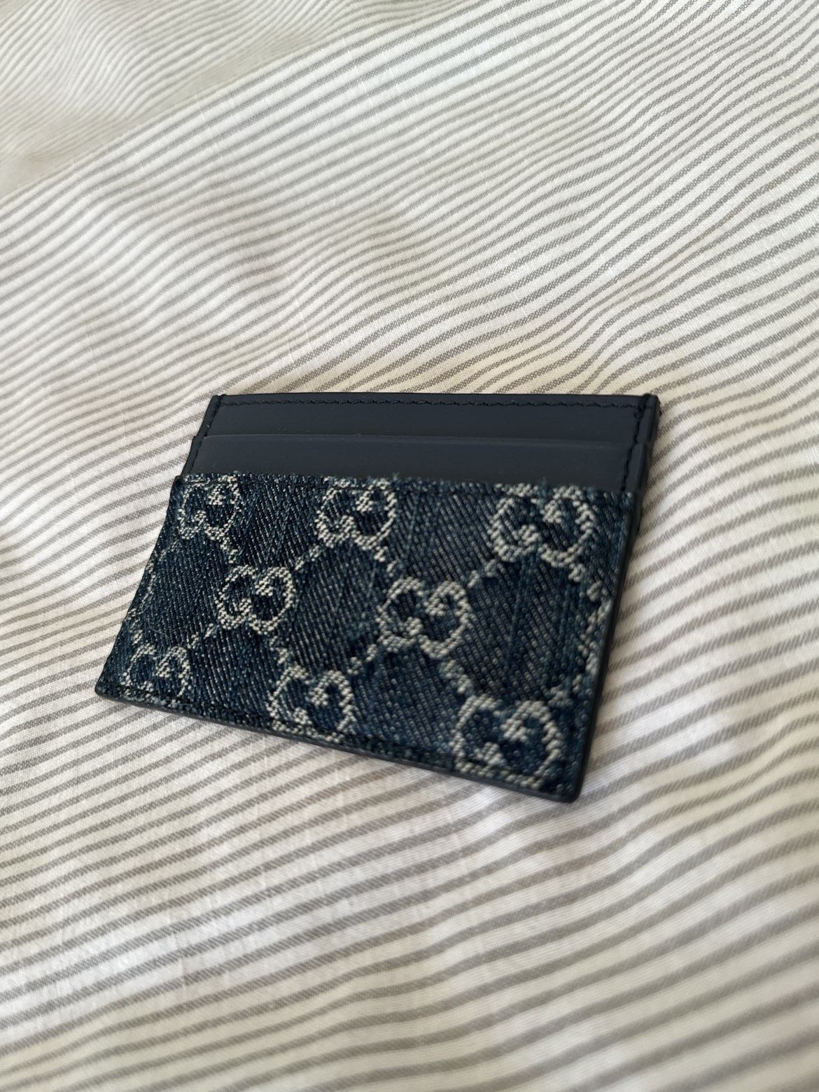 Gucci Gucci Cardholder Denim Size ONE SIZE - 3 Thumbnail