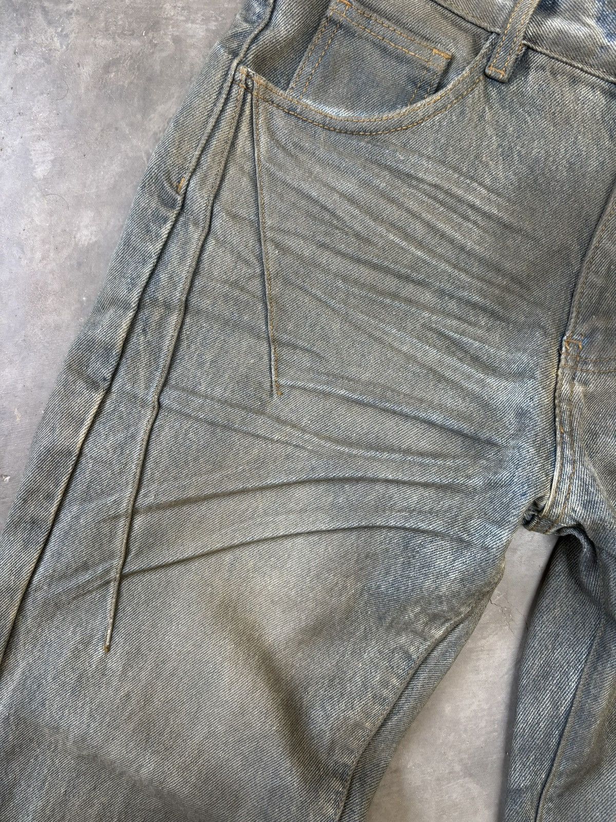 Japanese Brand Wax flare denim Size US 30 / EU 46 - 3 Thumbnail