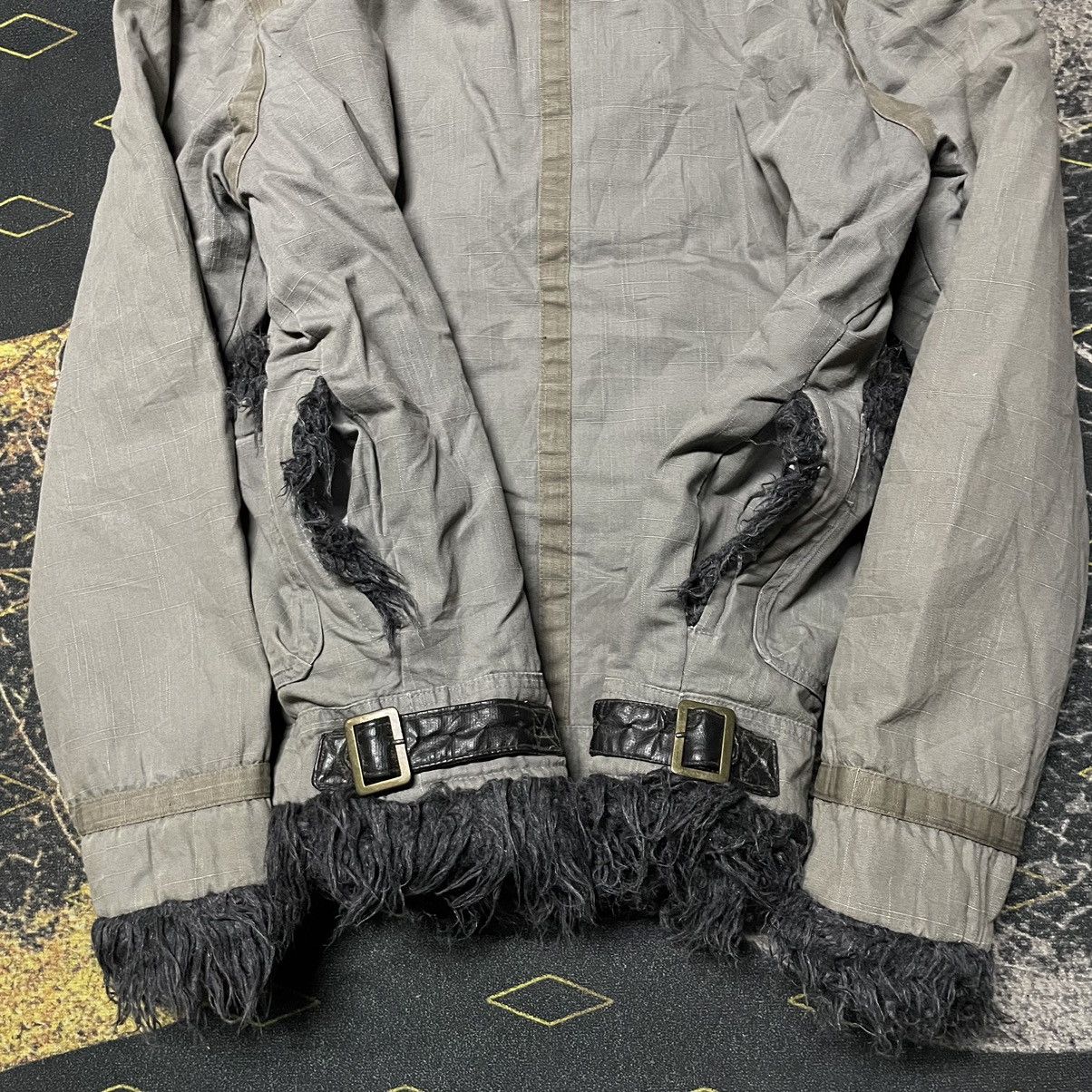If Six Was Nine × Japanese Brand × Le Grande Bleu (L.G.B.) 💥Japanese Brand BW GIGGLE Buckle Neck Jacket Military Punk Size US M / EU 48-50 / 2 - 13 Thumbnail