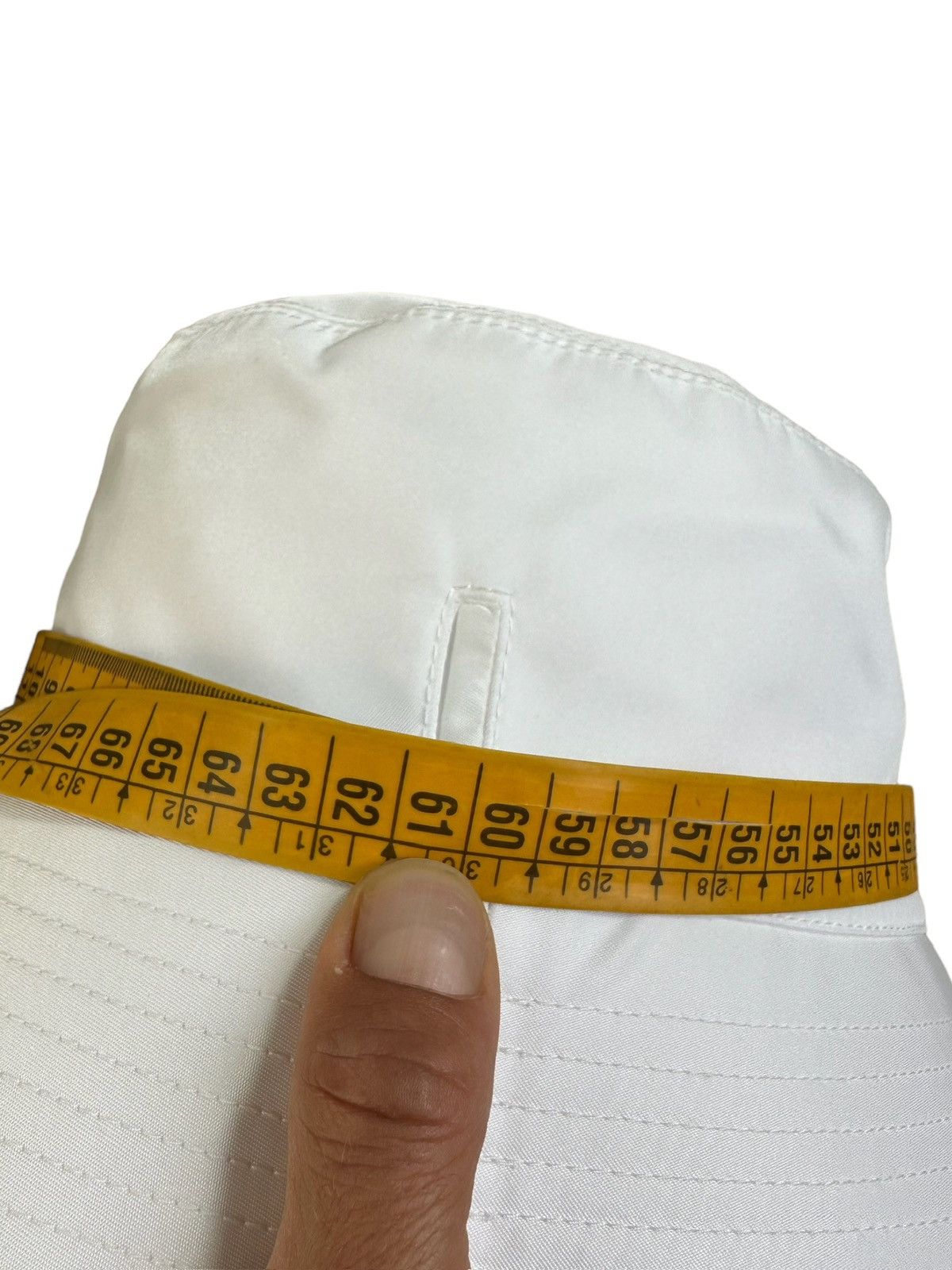 Prada Prada asymmetric nylon hat Size ONE SIZE - 7 Thumbnail