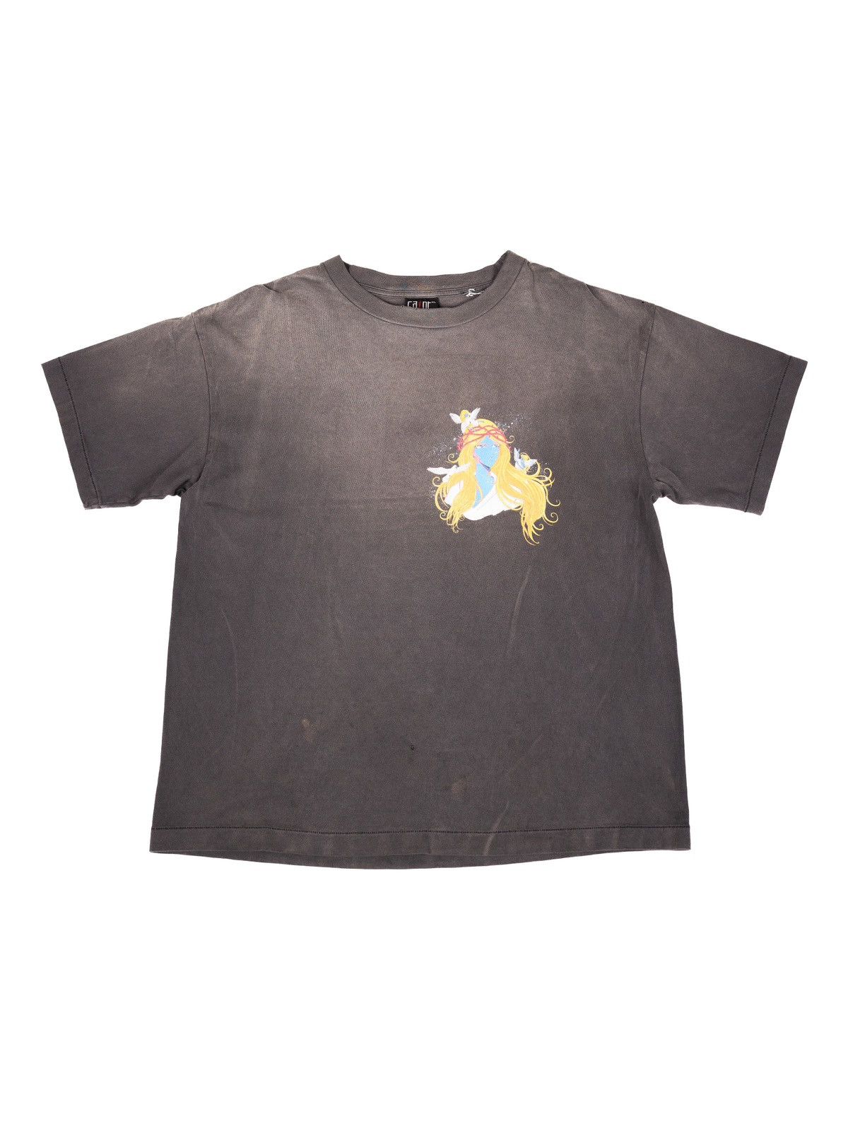 Saint Michael Saint Michael Blue Face Tee Size US XL / EU 56 / 4 - 1 Thumbnail