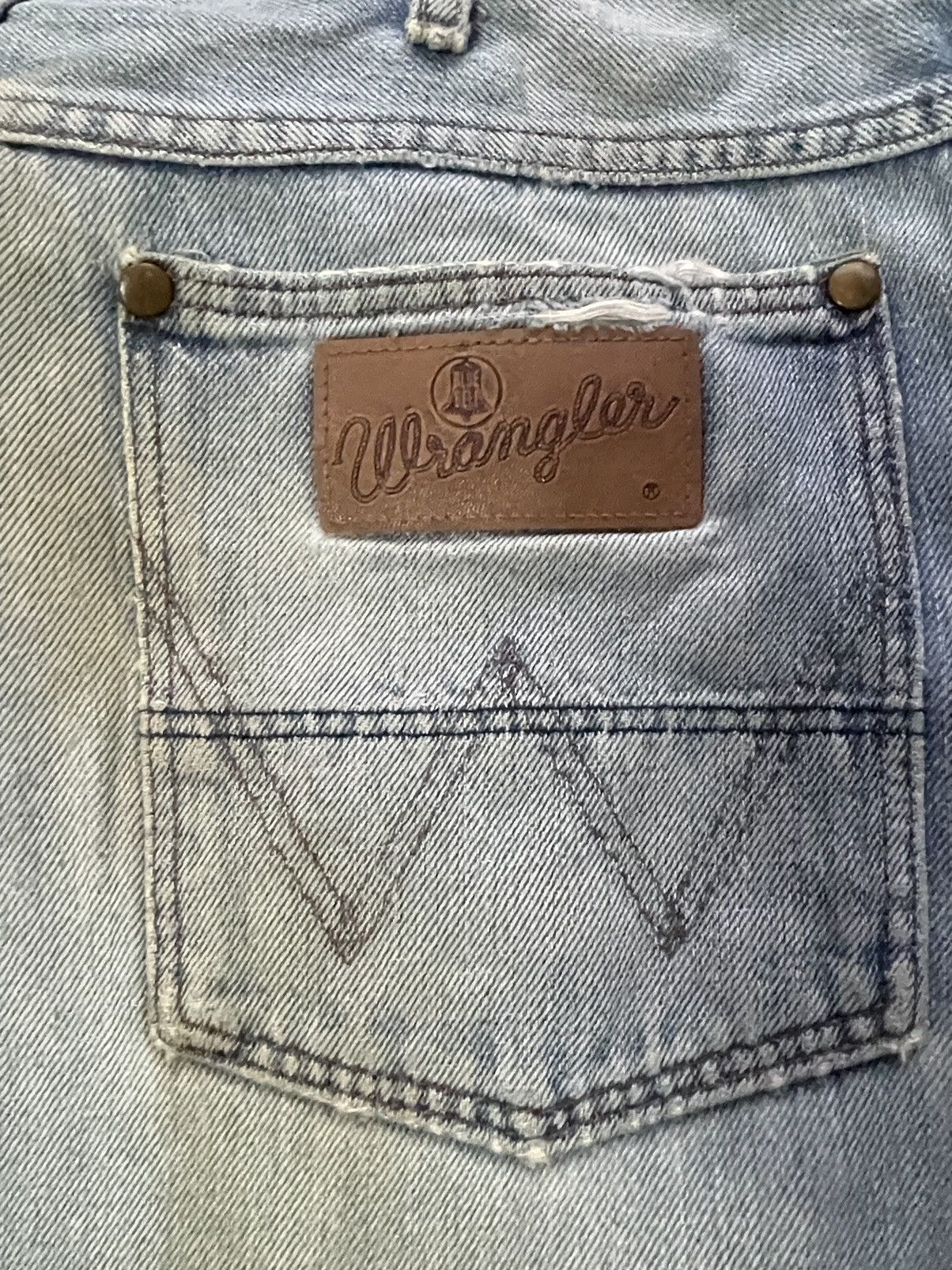 Vintage Wrangler Blue Bell Selvedge Short