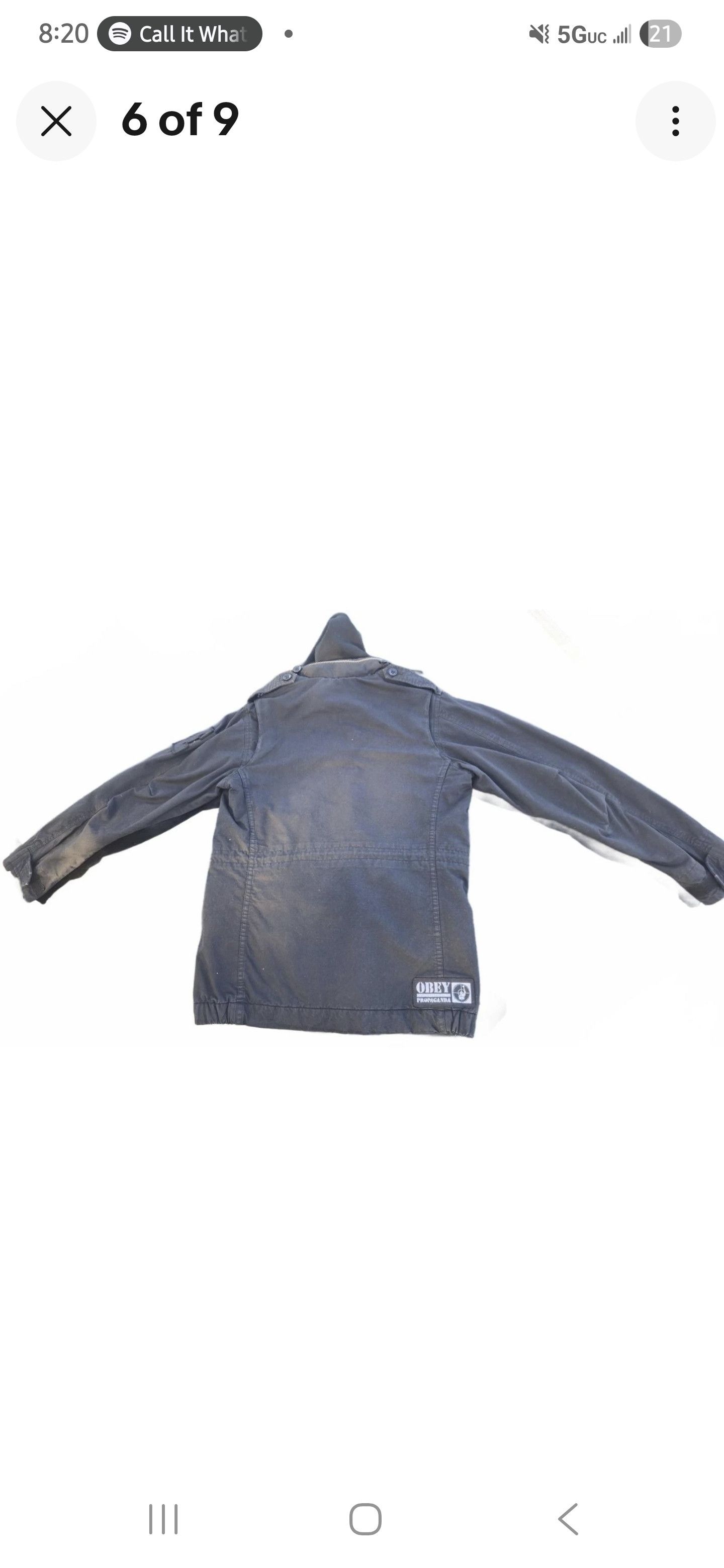Obey 2008 Obey Propaganda x Public Enemy Jacket MEDIUM RARE Size US M / EU 48-50 / 2 - 5 Thumbnail