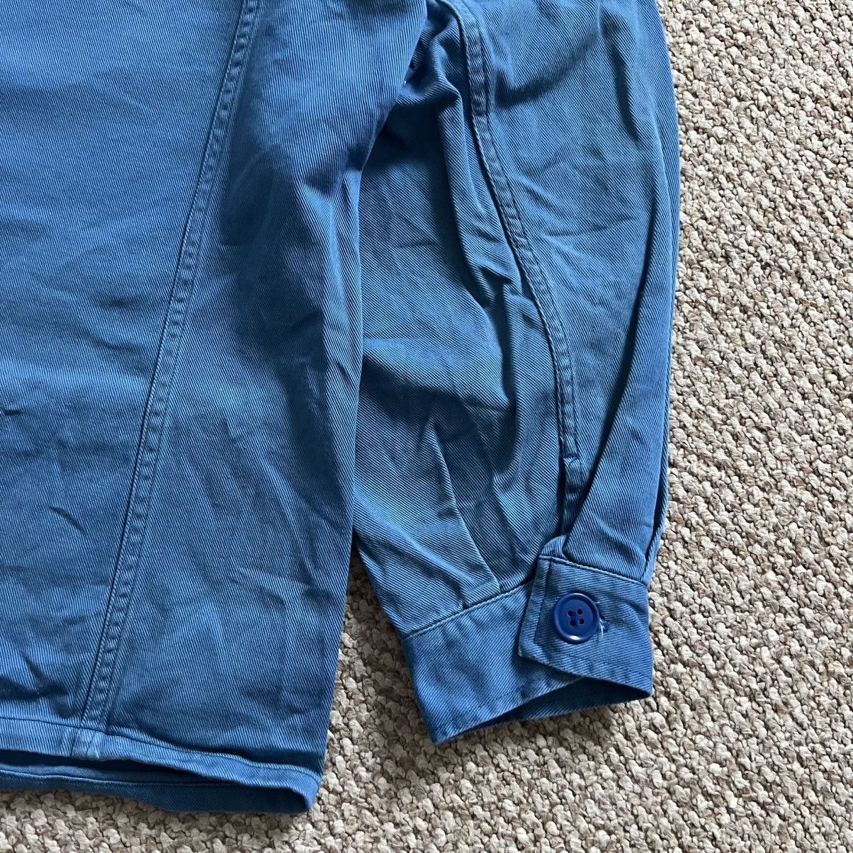 Vintage French faded cotton vintage workwear jacket Size US L / EU 52-54 / 3 - 13 Thumbnail