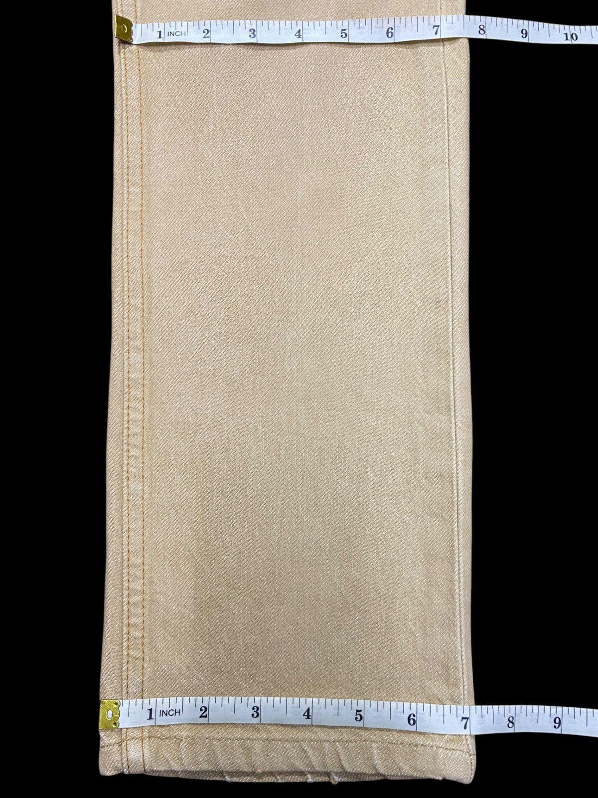 Levi's Levi's 505 cream denim jeans with a unique Size US 30 / EU 46 - 17 Thumbnail