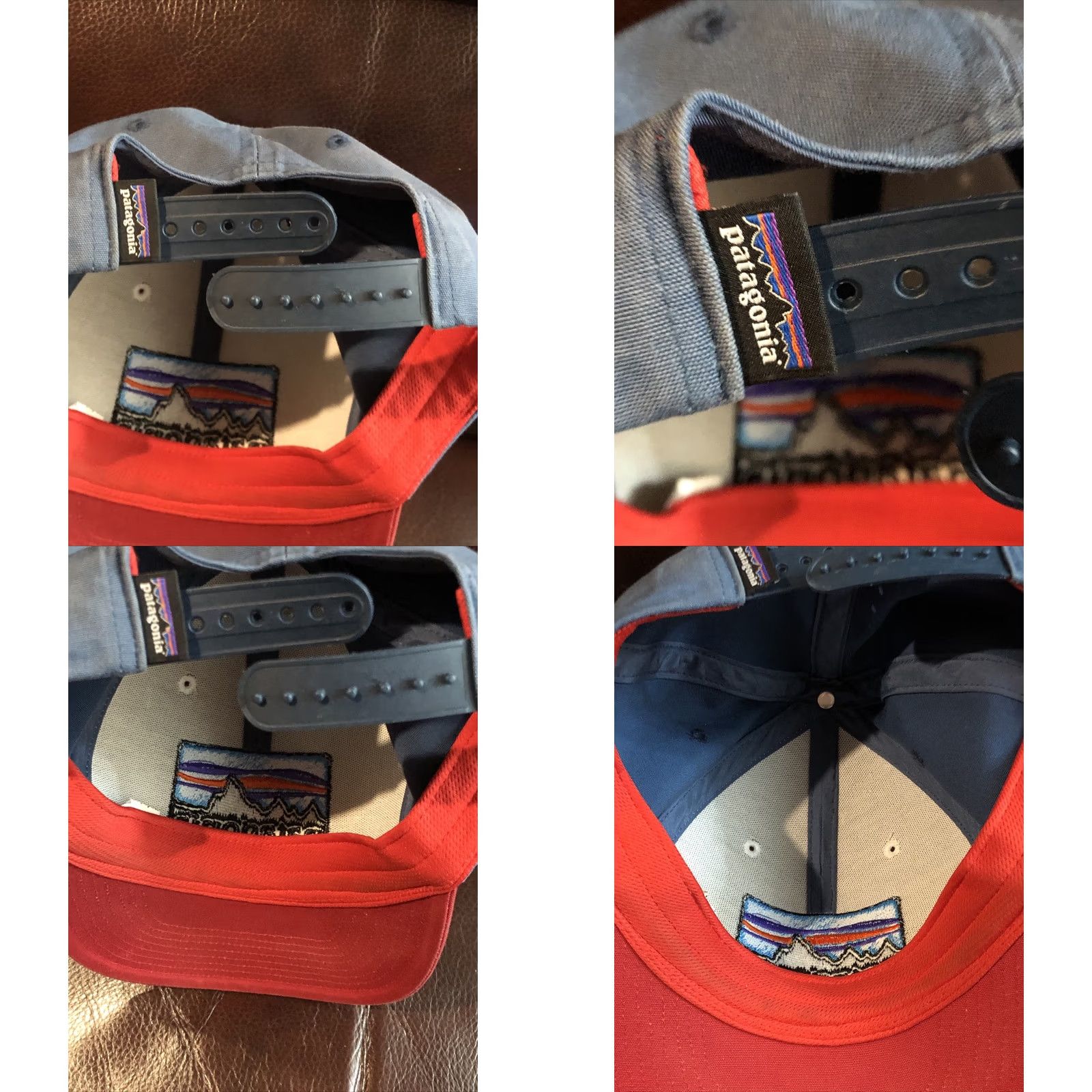 Patagonia Patagonia Trucker Hat Adjustable Snapback Red White Blue Embroidered Mens Size ONE SIZE - 8 Thumbnail