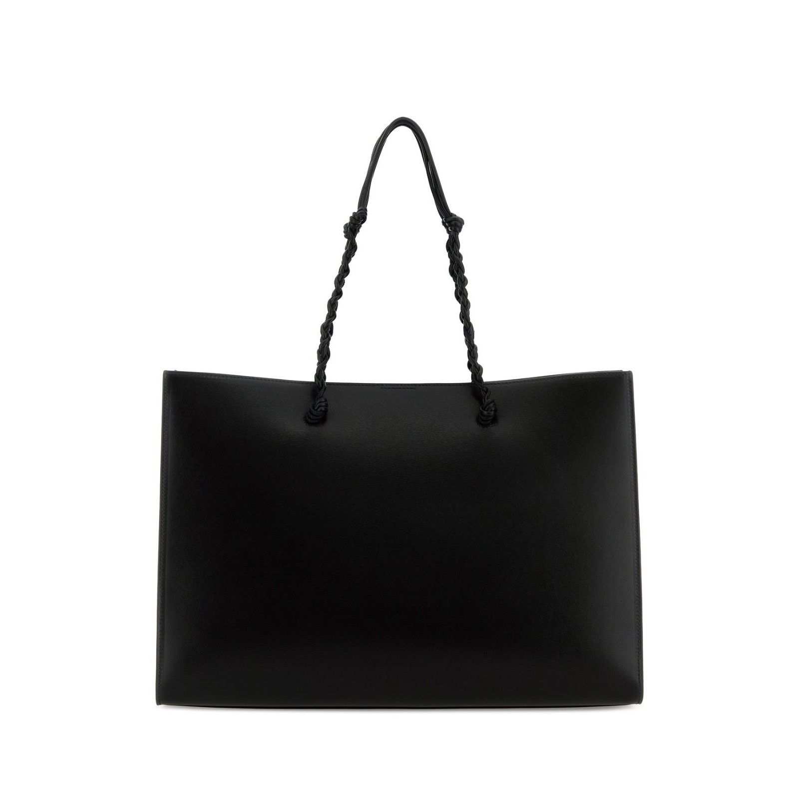 Jil Sander JIL SANDER Tangle Black Leather Tote Bag New And Authentic Size ONE SIZE - 2 Thumbnail