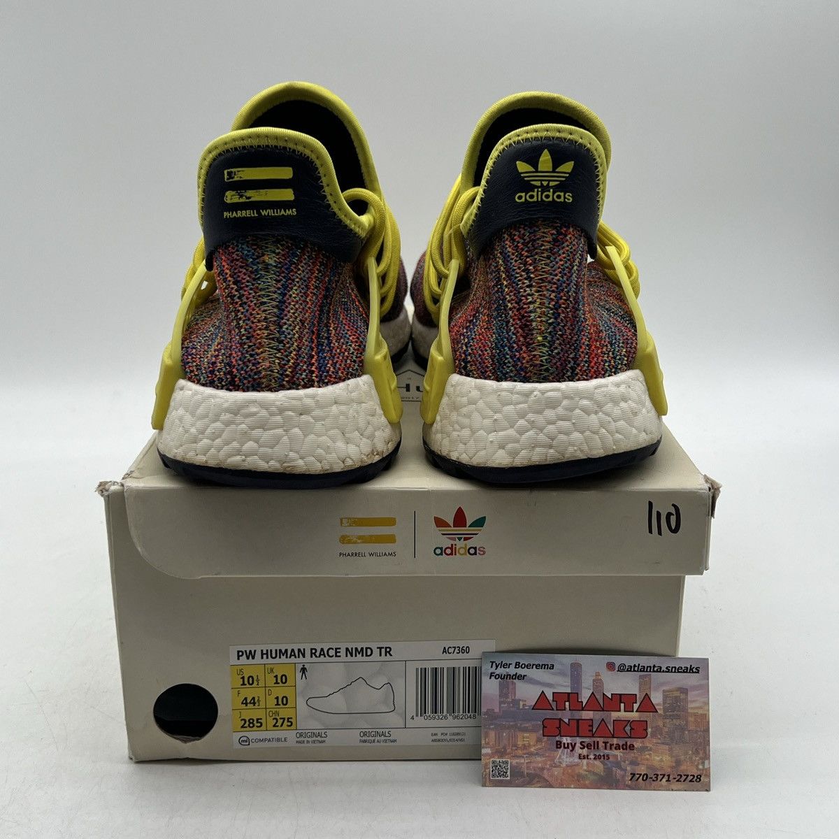 Adidas Pharrell x NMD trail human race Size US 10.5 / EU 43-44 - 3 Thumbnail