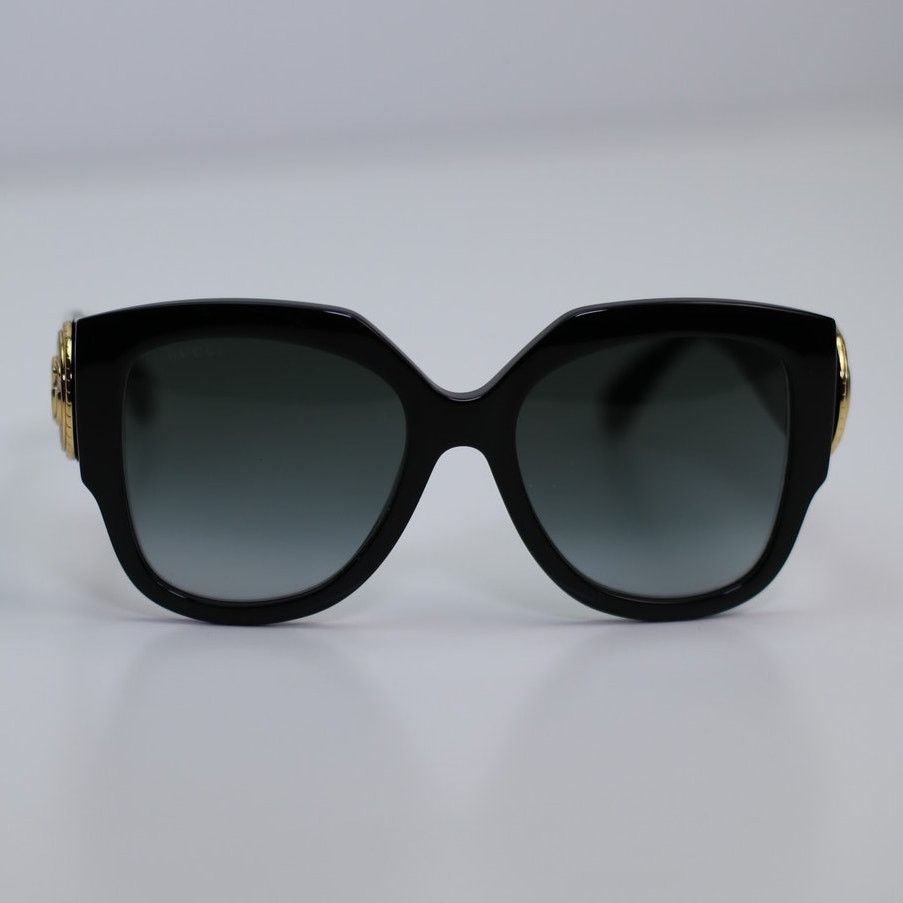 Gucci NEW Gucci Sunglasses GG1407S 001 BlackGreyGradient Authentic Size ONE SIZE - 3 Thumbnail