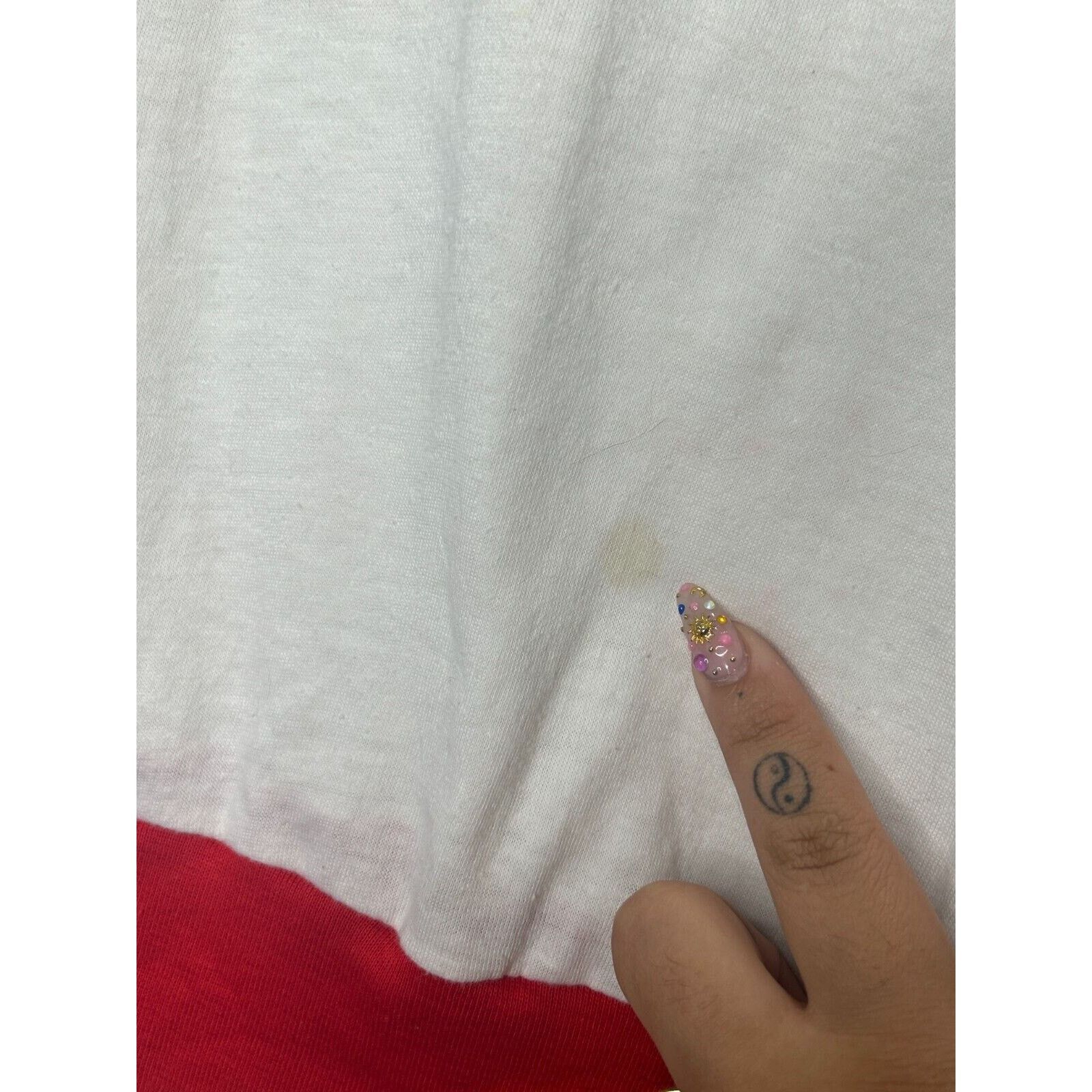 Other Vintage Screen Stars White Tee Red Ringer The Runaways T Size S / US 4 / IT 40 - 3 Thumbnail
