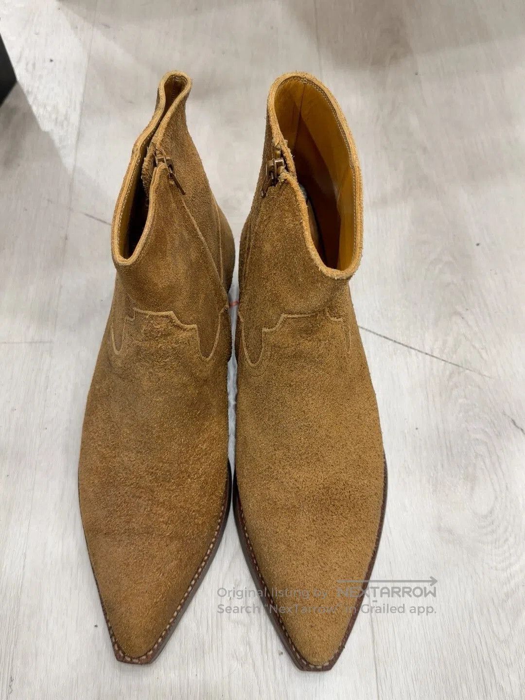 Japanese Brand Brown Men's Leather Shoes Made in Spain. Size US 10 / EU 43 - 1 Thumbnail