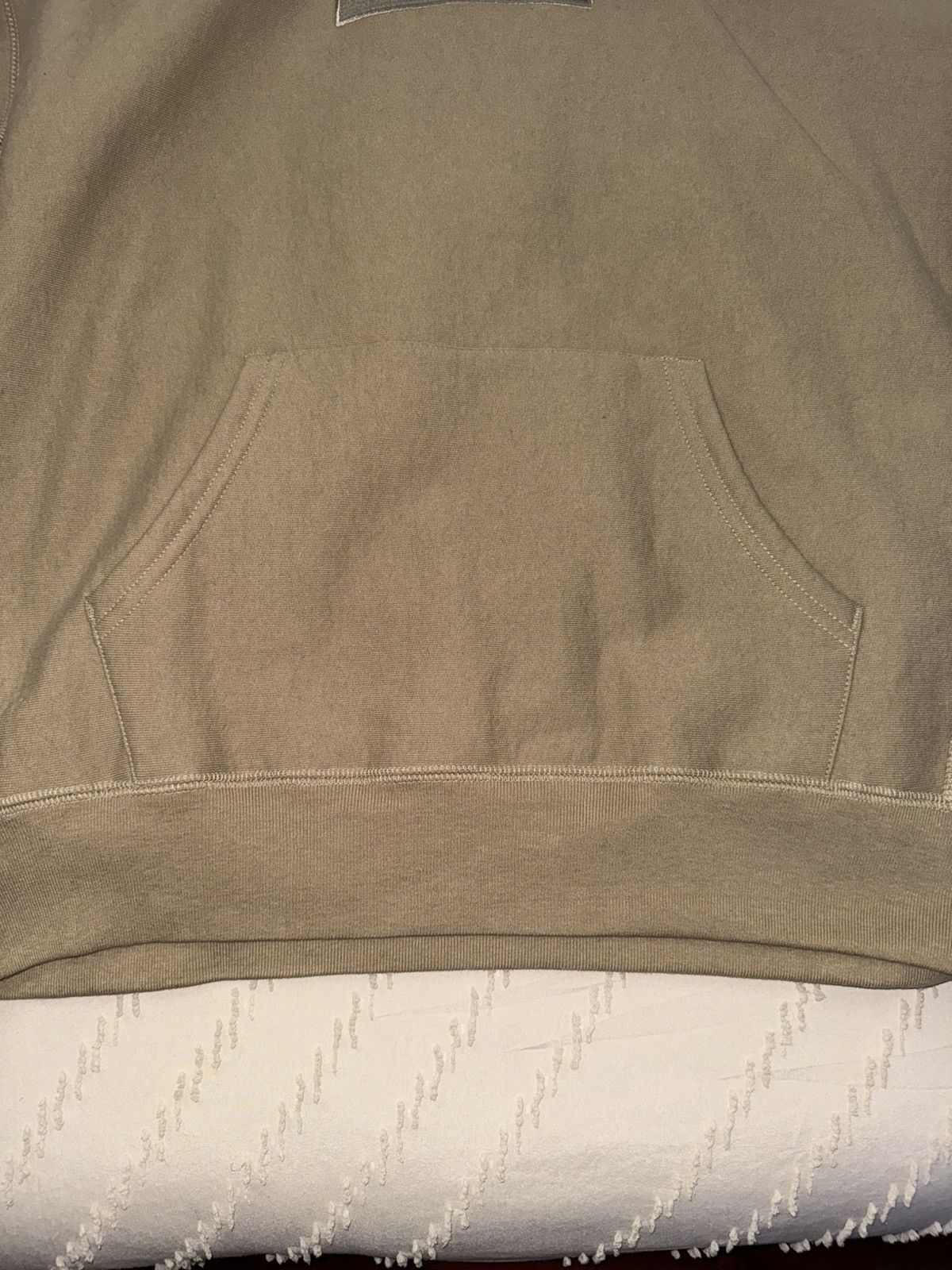Supreme Supreme Box Logo Hooded DARK SAND Sweatshirt (FW23) Size US M / EU 48-50 / 2 - 7 Thumbnail