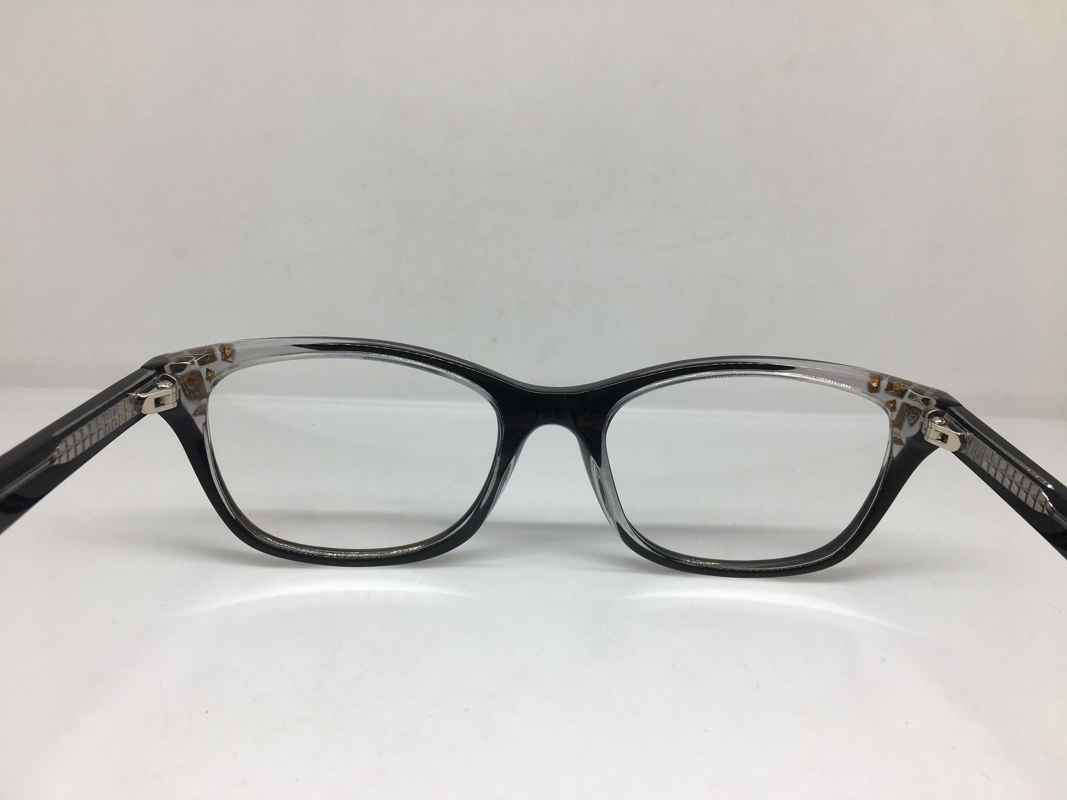 Betsey Johnson Betsey Johnson clear black Cat Eye Eyeglasses Size ONE SIZE - 4 Thumbnail