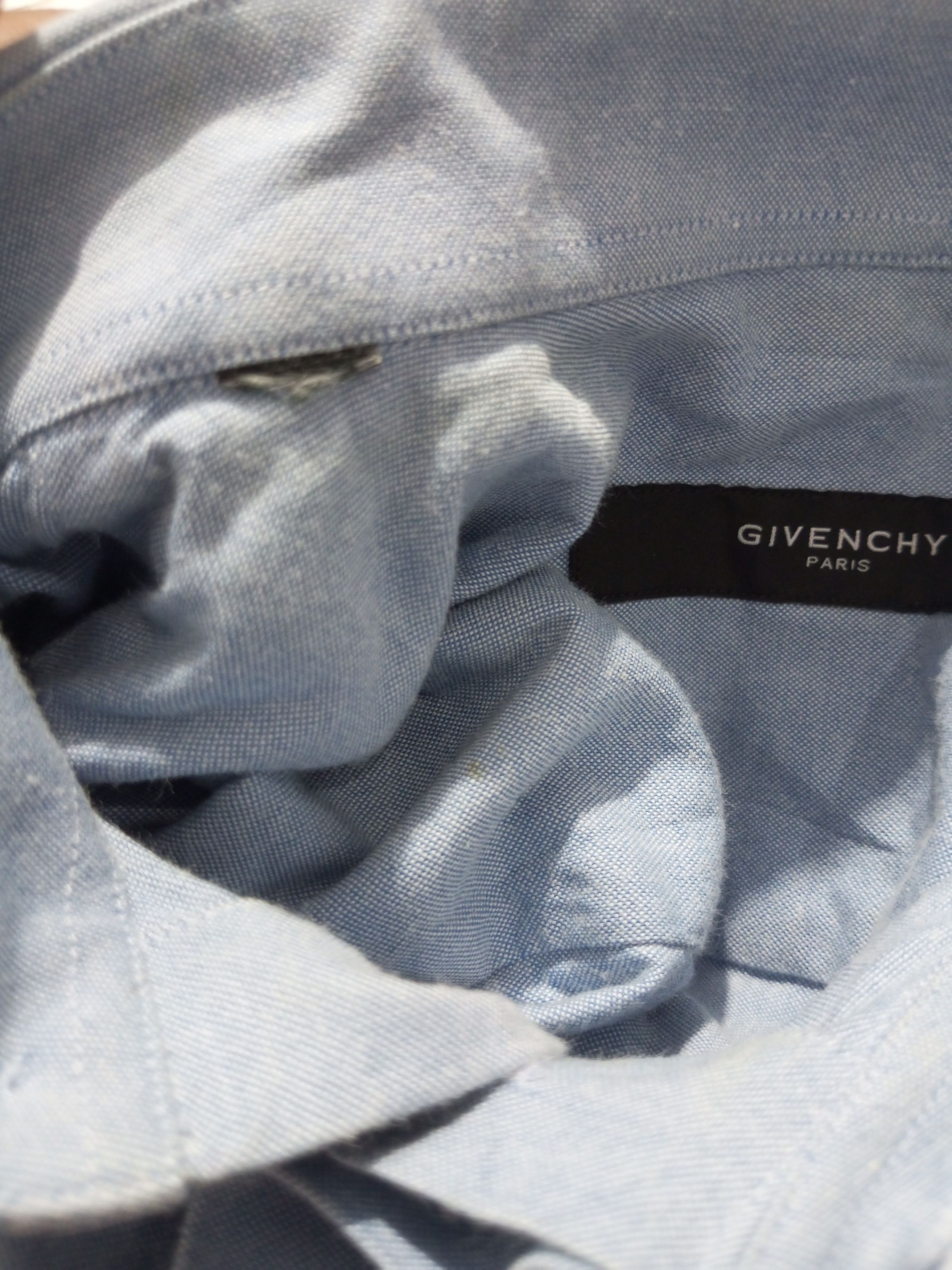Givenchy Givenchy paris button up sleeve stripe long sleeve shirt Size US M / EU 48-50 / 2 - 10 Thumbnail