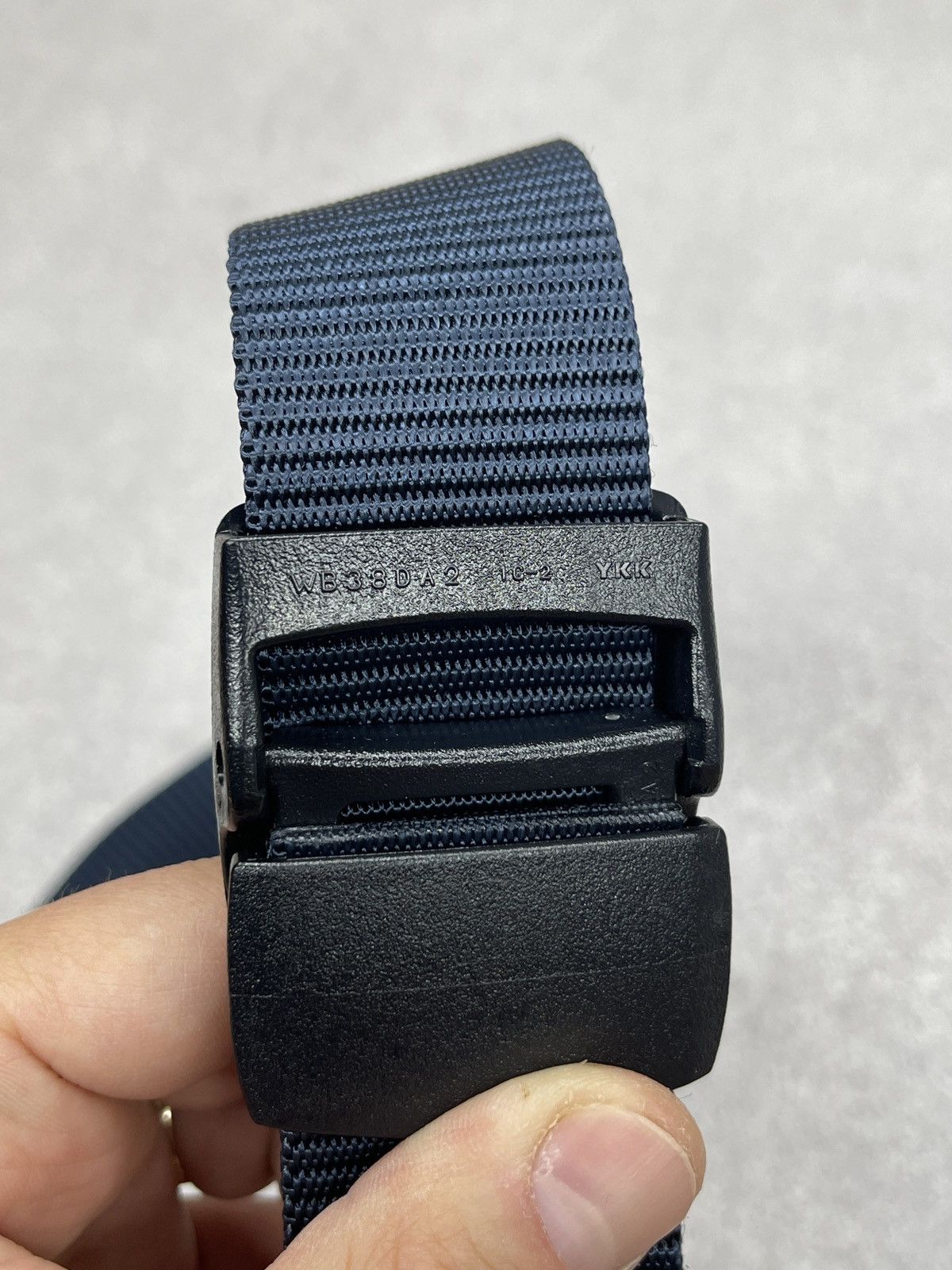 Other Basic Military Belt Navy Size ONE SIZE - 5 Thumbnail