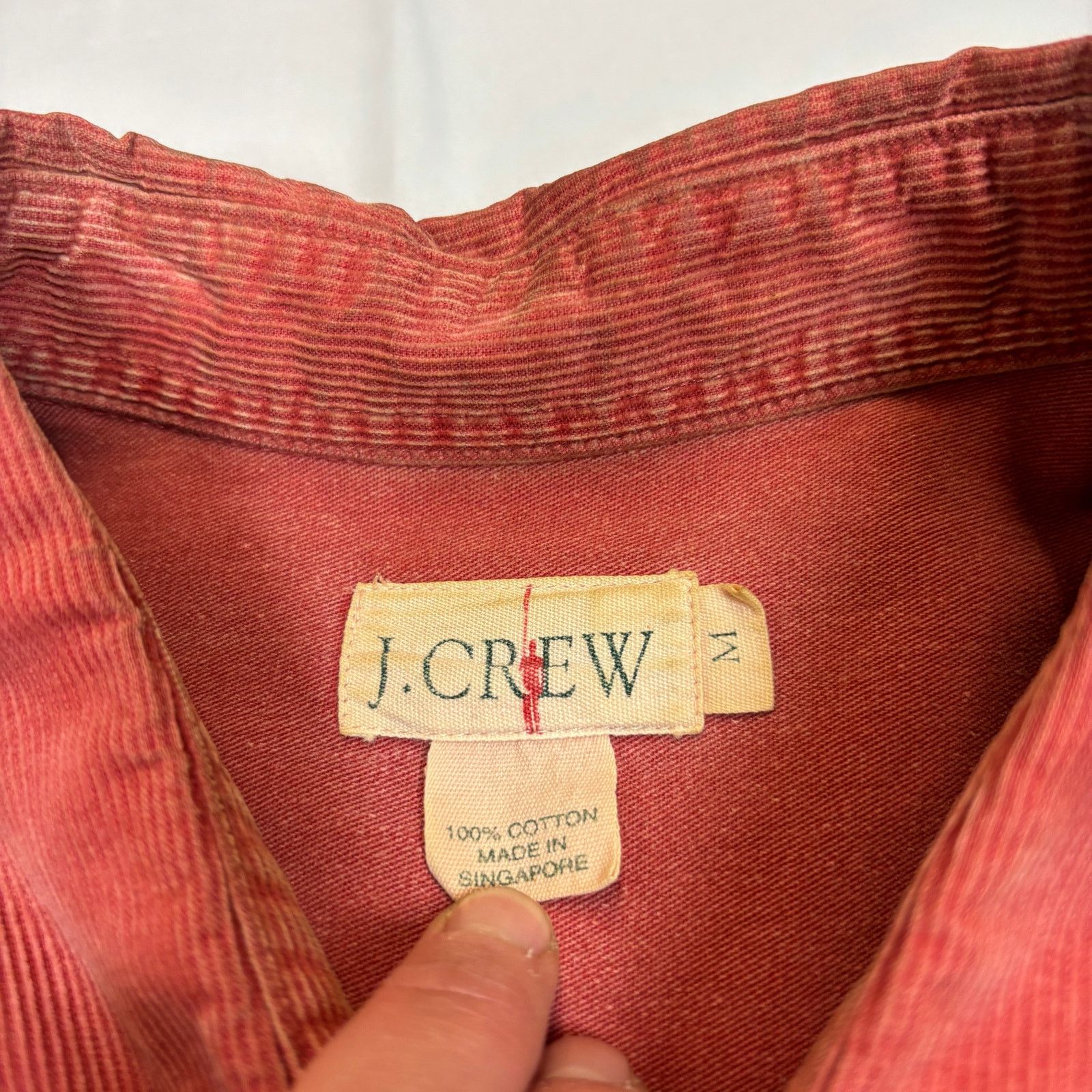 J.Crew Vintage J Crew Oarsman Shirt Corduroy Collar Men's Medium Size US M / EU 48-50 / 2 - 4 Thumbnail