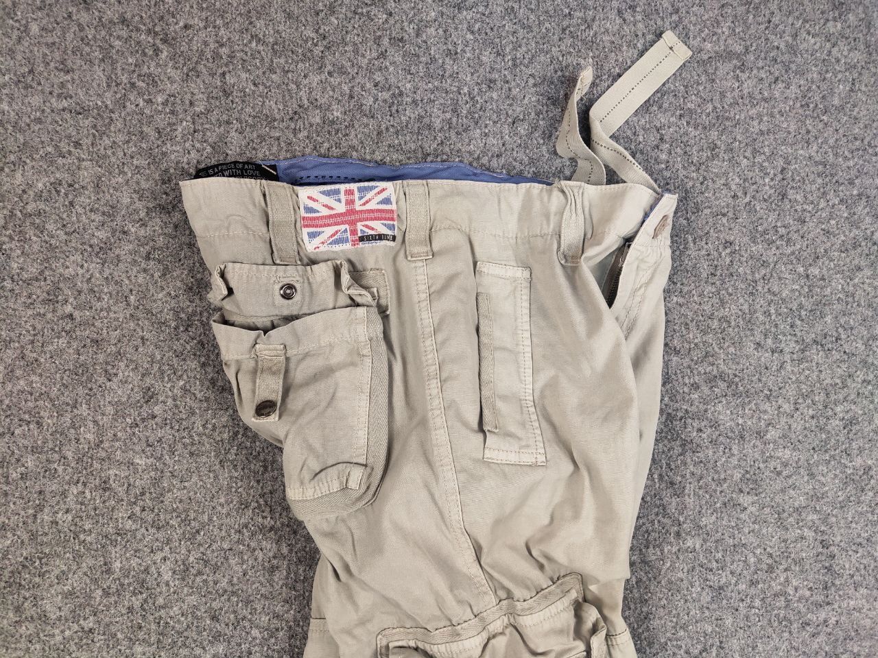 Japanese Brand Vintage 90's Japanese Cargo Trouser Pants Y2K Style Size US 32 / EU 48 - 12 Thumbnail