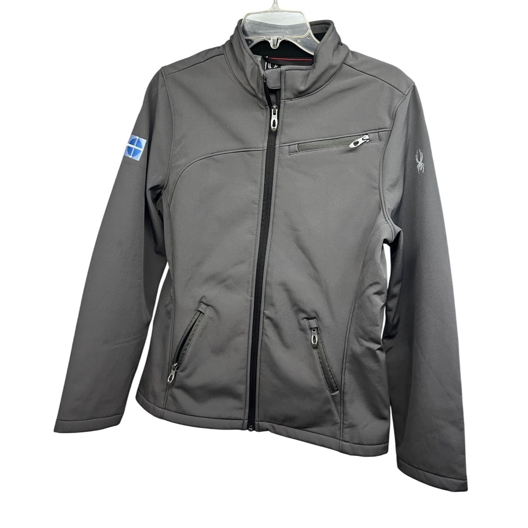 Spyder Spyder Ladies Transport Polar Gray Softshell Waterproof Zip Size M / US 6-8 / IT 42-44 - 4 Thumbnail