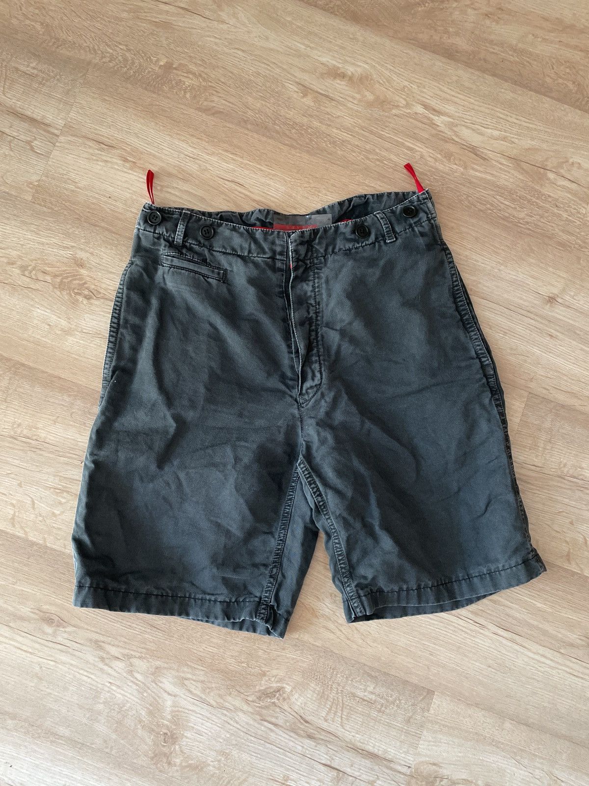Prada × Vintage Prada Vintage Grey Shorts Size US 32 / EU 48 - 5 Thumbnail