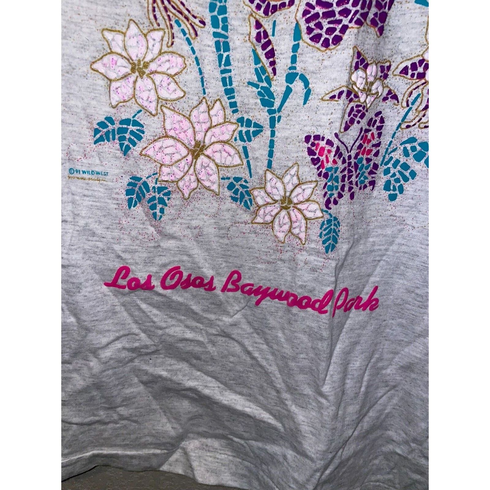 Signal Sport Vintage Los Osos Shirt Test Print Baywood Park Tee 90s VTG M Size US M / EU 48-50 / 2 - 5 Thumbnail