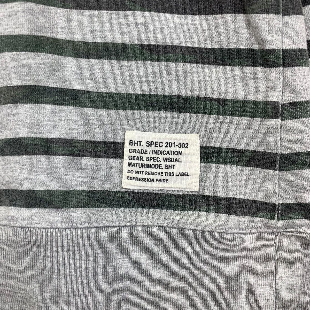 Beams Plus Vintage BEAMS PLUS HEART Collection Striped Tee Shirt Top Size L / US 10 / IT 46 - 3 Thumbnail