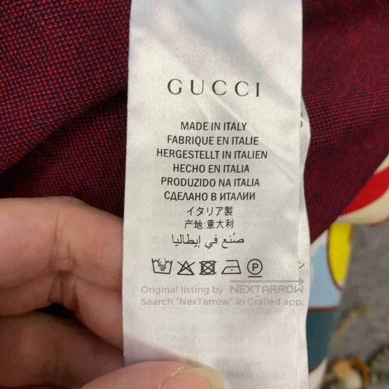 Gucci Gucci Red double G full-print jacket Size US L / EU 52-54 / 3 - 7 Thumbnail