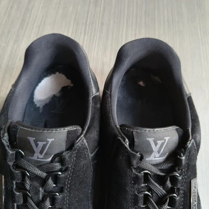 Louis Vuitton Louis Vuitton Trainer Sneakers in Black -2508 Size US 9.5 / EU 42-43 - 8 Thumbnail