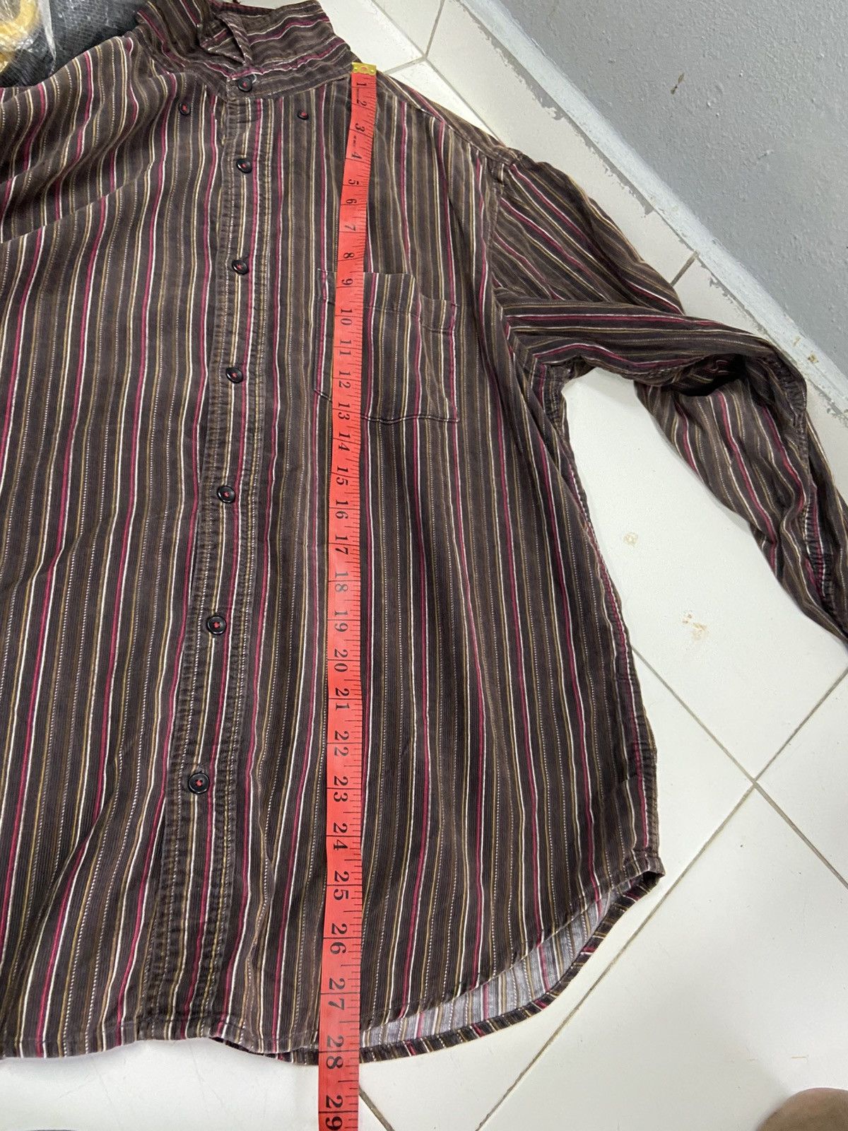 Vintage SUN LUCAS CORDUROY BUTTON DOWN SHIRT Size US L / EU 52-54 / 3 - 13 Thumbnail